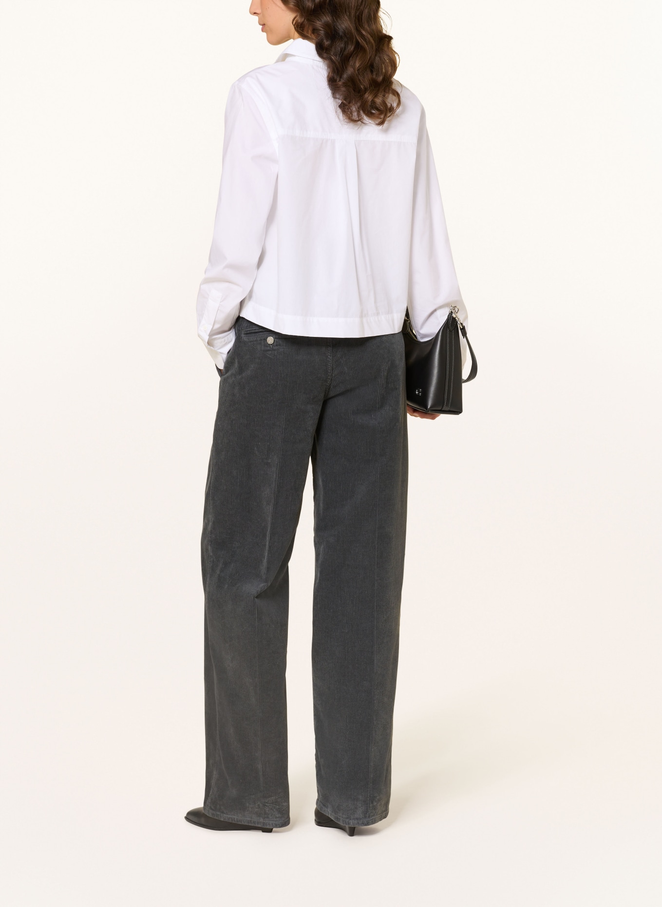 CLOSED Cordhose JURDY: DUNKELGRAU