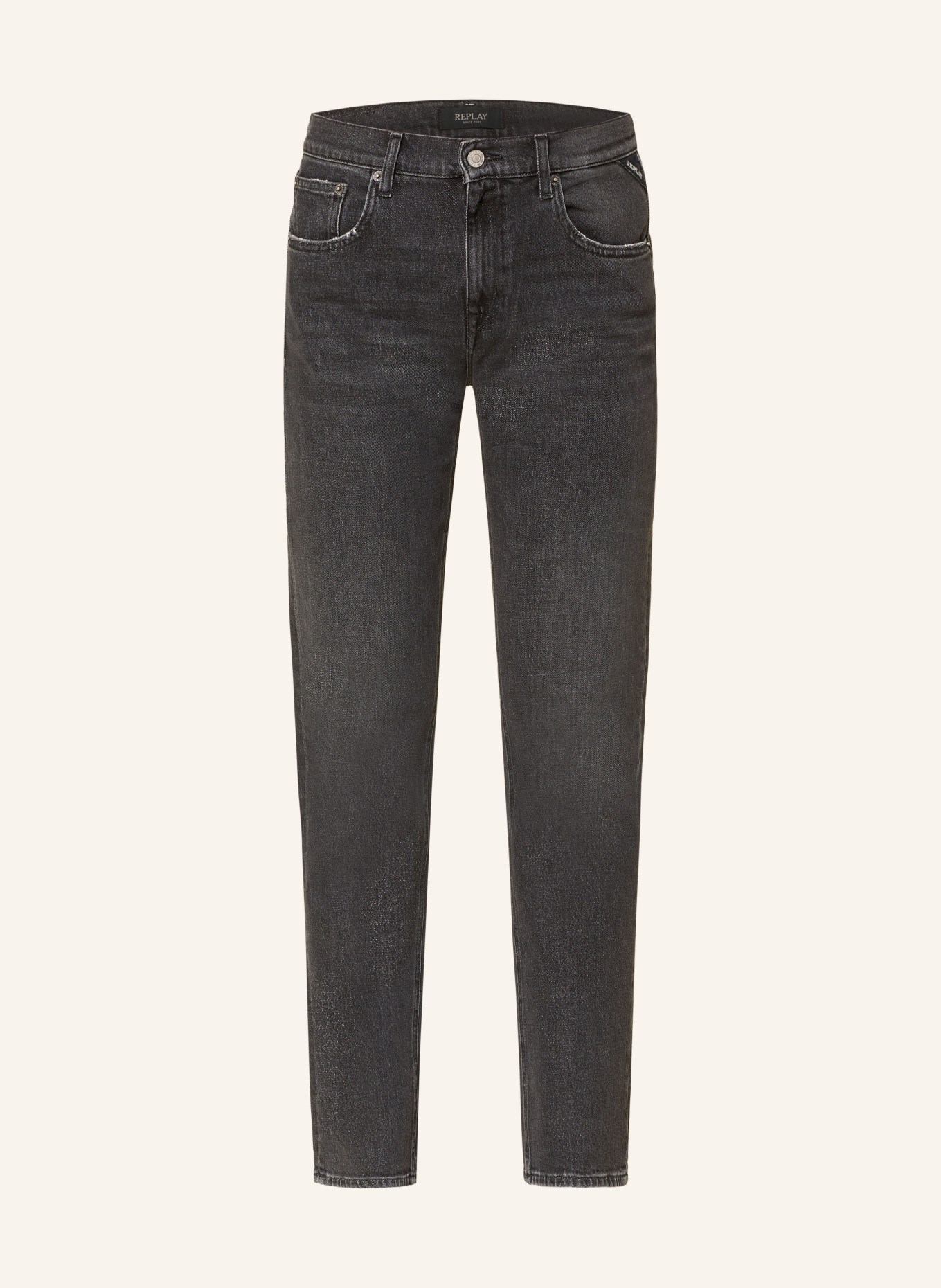 REPLAY Jeansy straight AKEME: 097 DARK GREY
