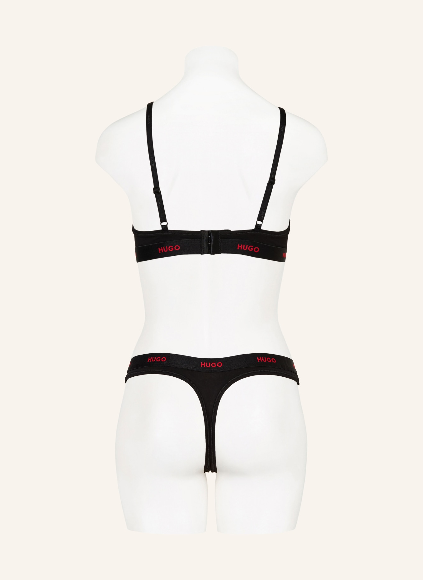 HUGO String HUGO ID: SCHWARZ / ROT