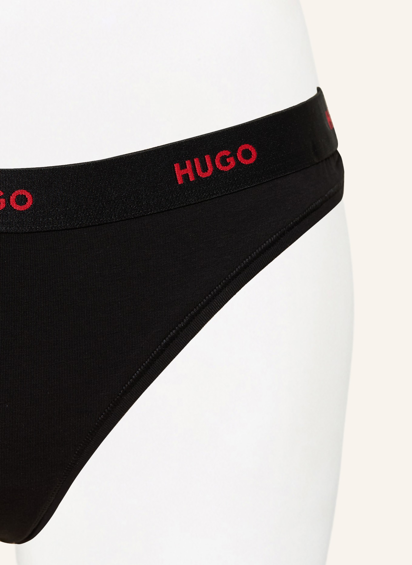 HUGO String HUGO ID: SCHWARZ / ROT