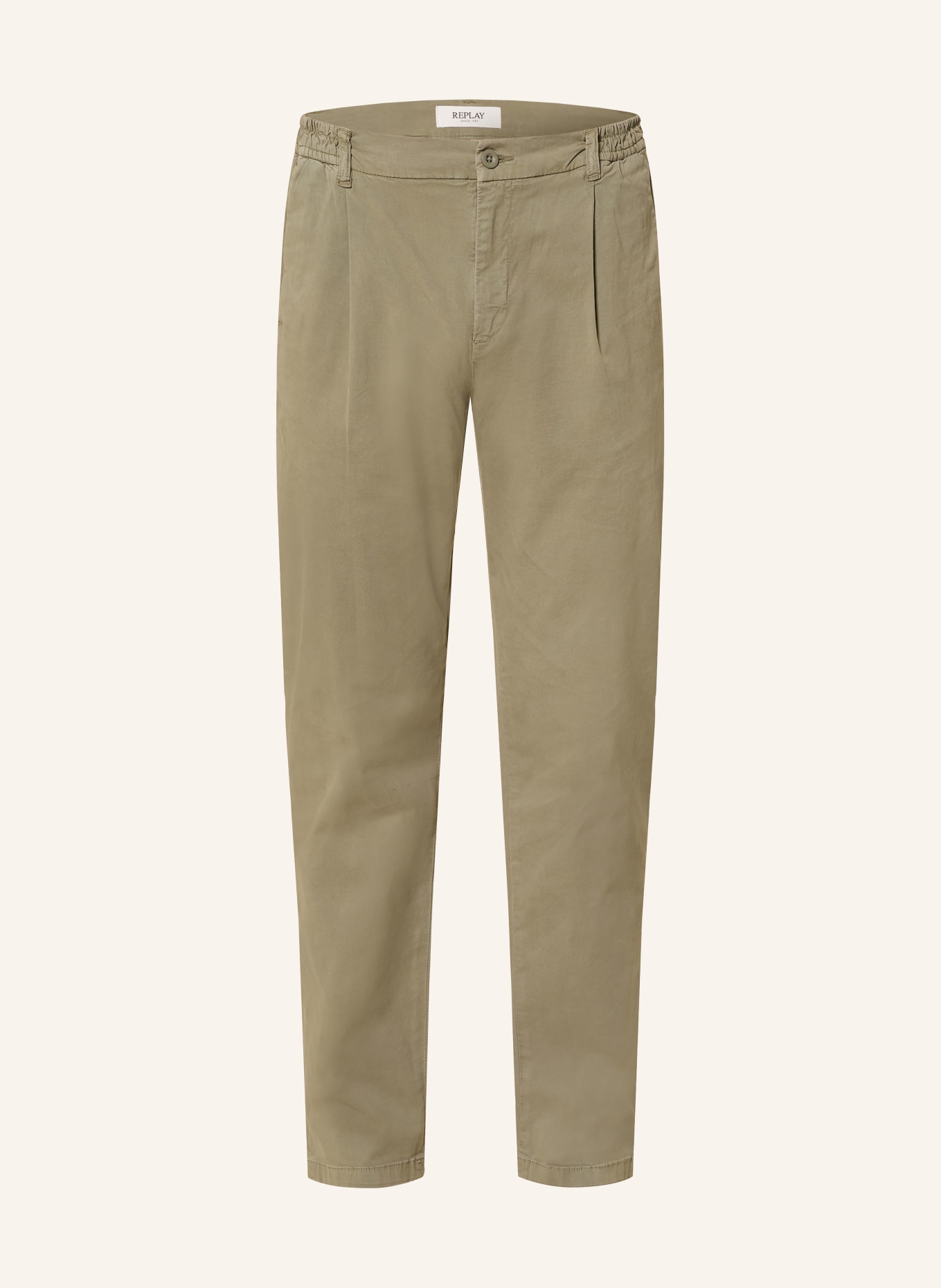 REPLAY Chino Regular Fit: KHAKI