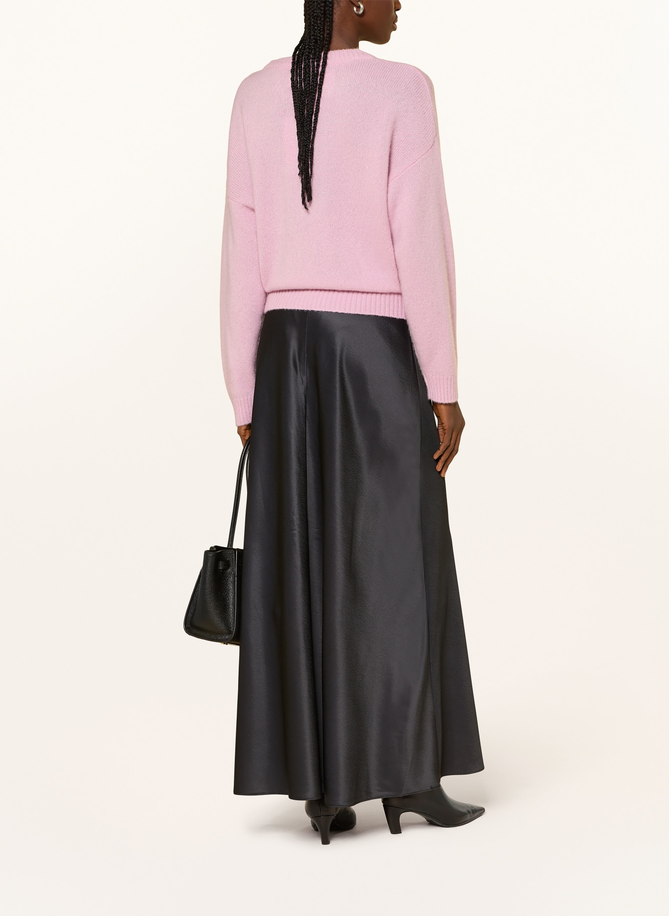 TED BAKER Satinrock SALIRA: SCHWARZ / ROSA / HELLGRÜN