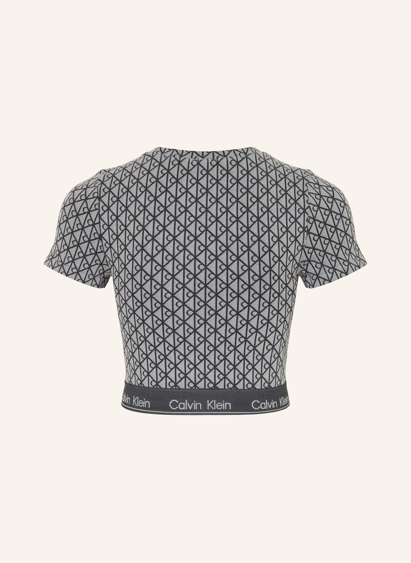Calvin Klein Shape-Shirt ICON: GRAU / DUNKELGRAU