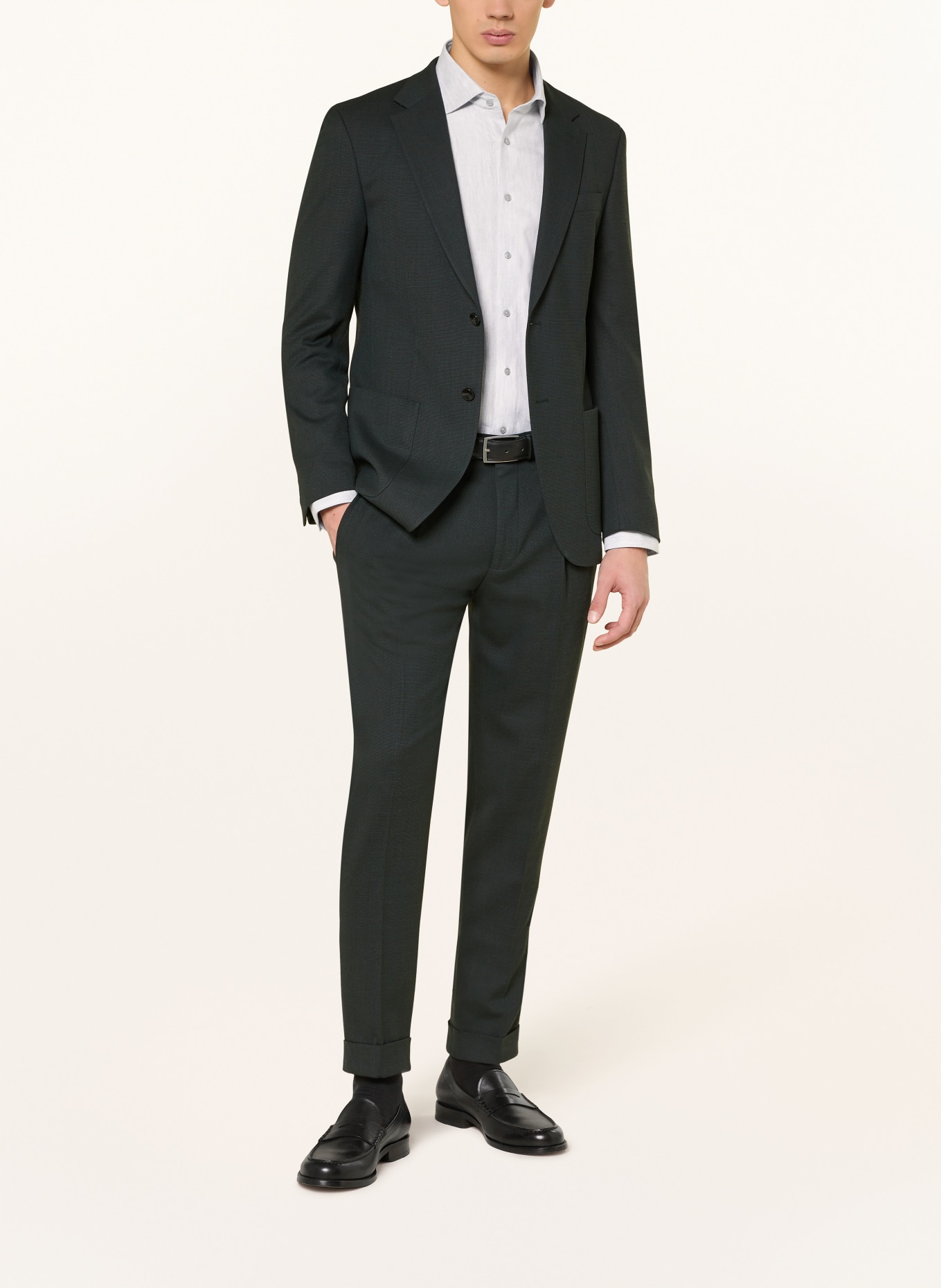 seidensticker Hemd Regular Fit: HELLGRAU