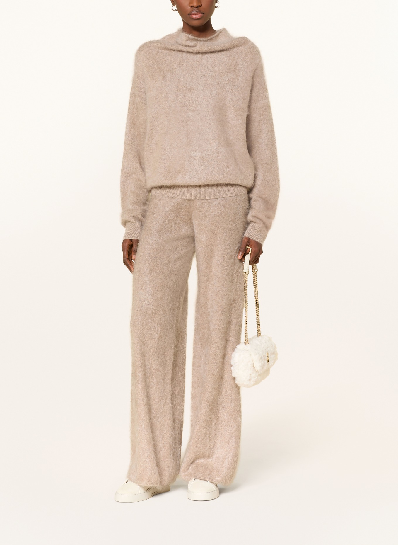 BOSS Cashmere-Pullover FROVINA: BEIGE