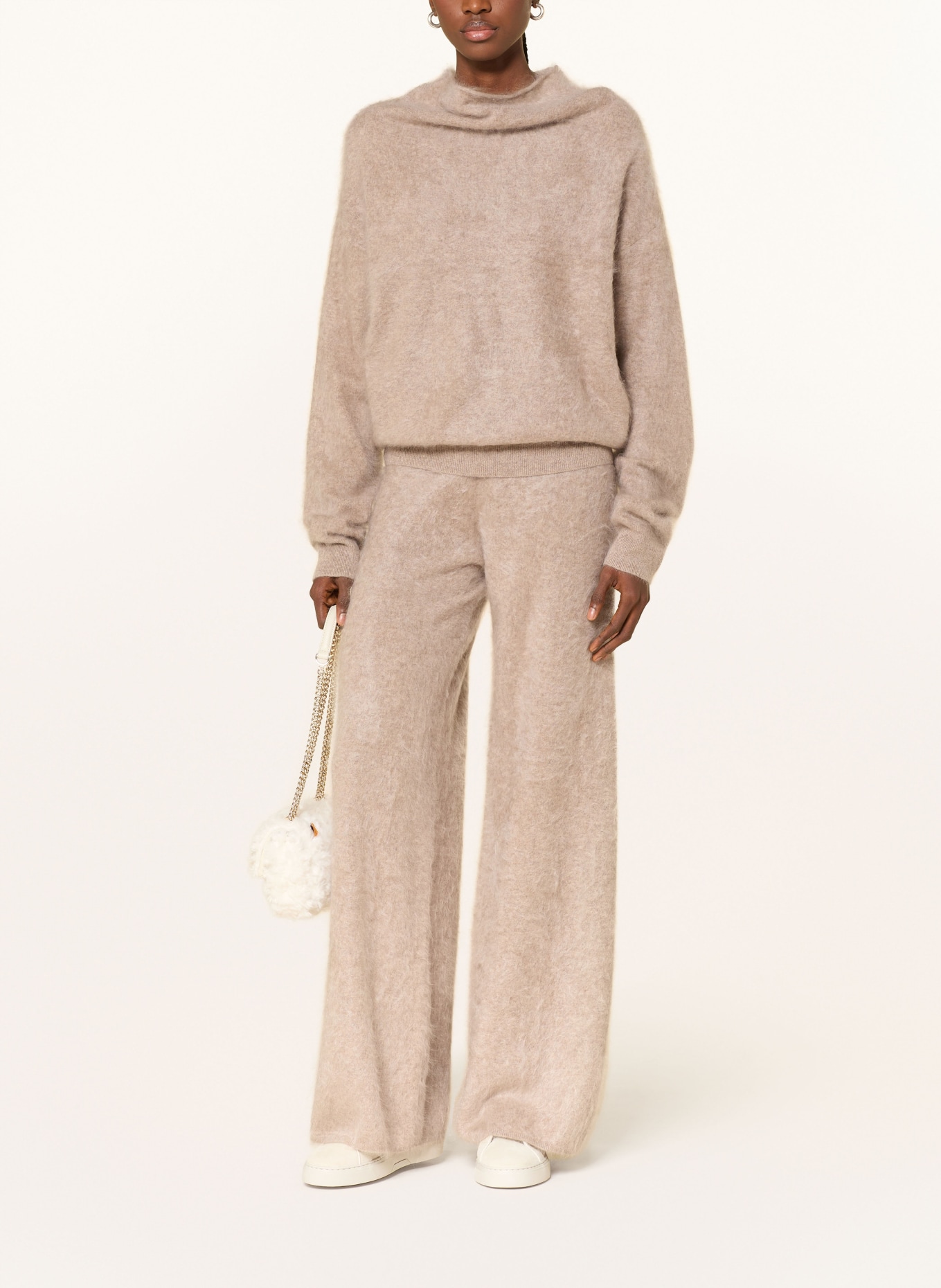 BOSS Cashmere-Hose FIBURA: HELLBRAUN