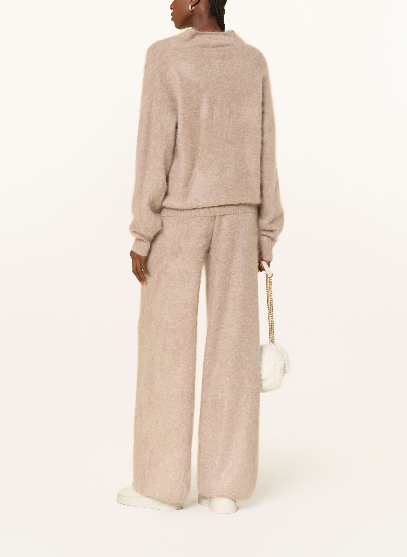 BOSS Cashmere-Hose FIBURA: HELLBRAUN