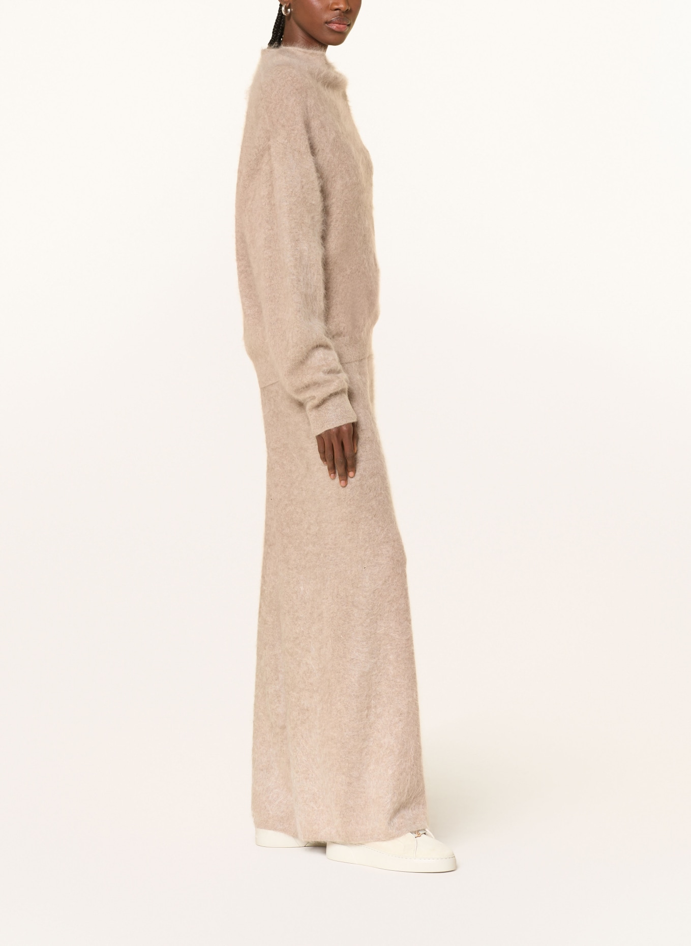 BOSS Cashmere-Hose FIBURA: HELLBRAUN