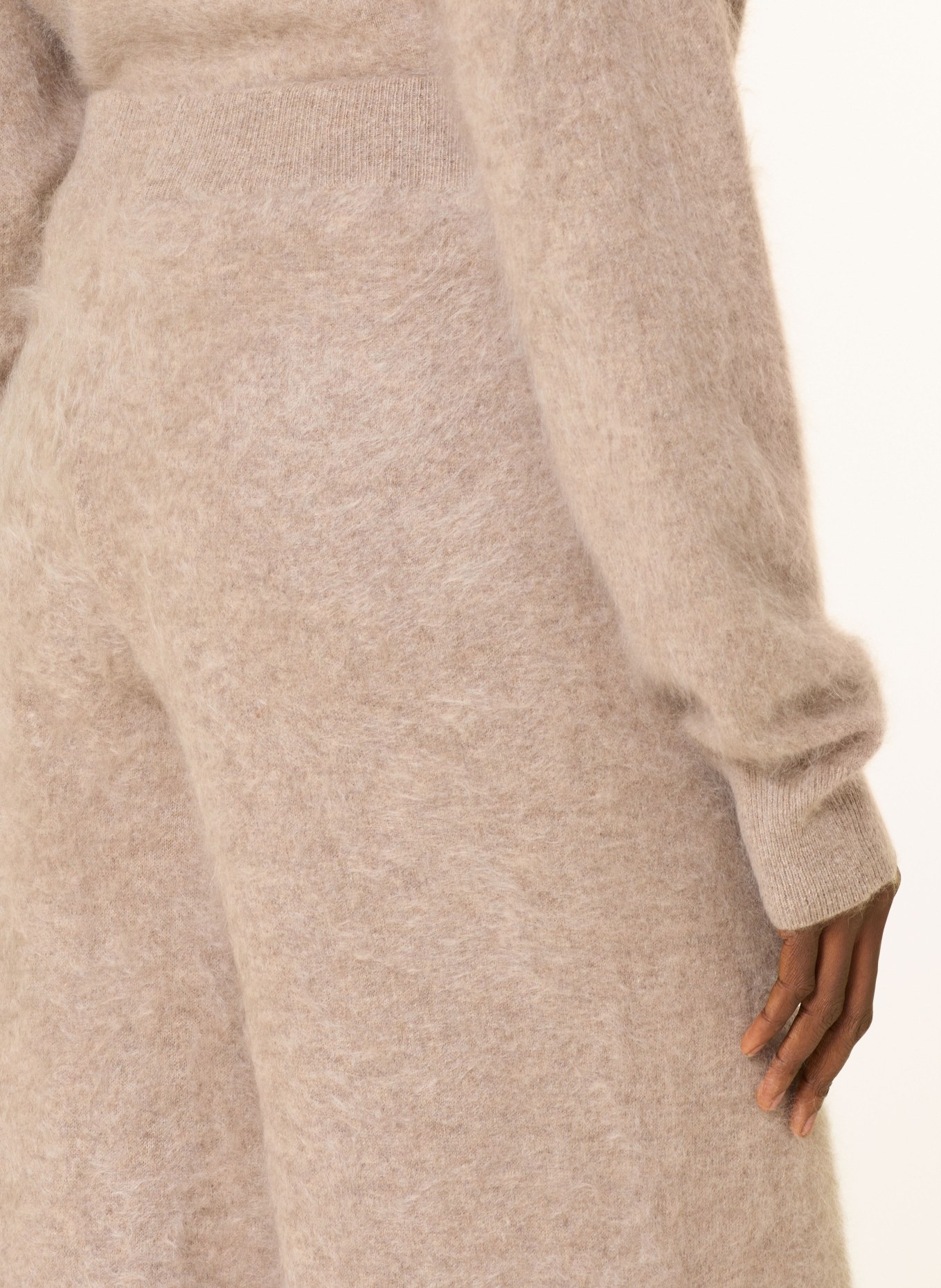 BOSS Cashmere-Hose FIBURA: HELLBRAUN