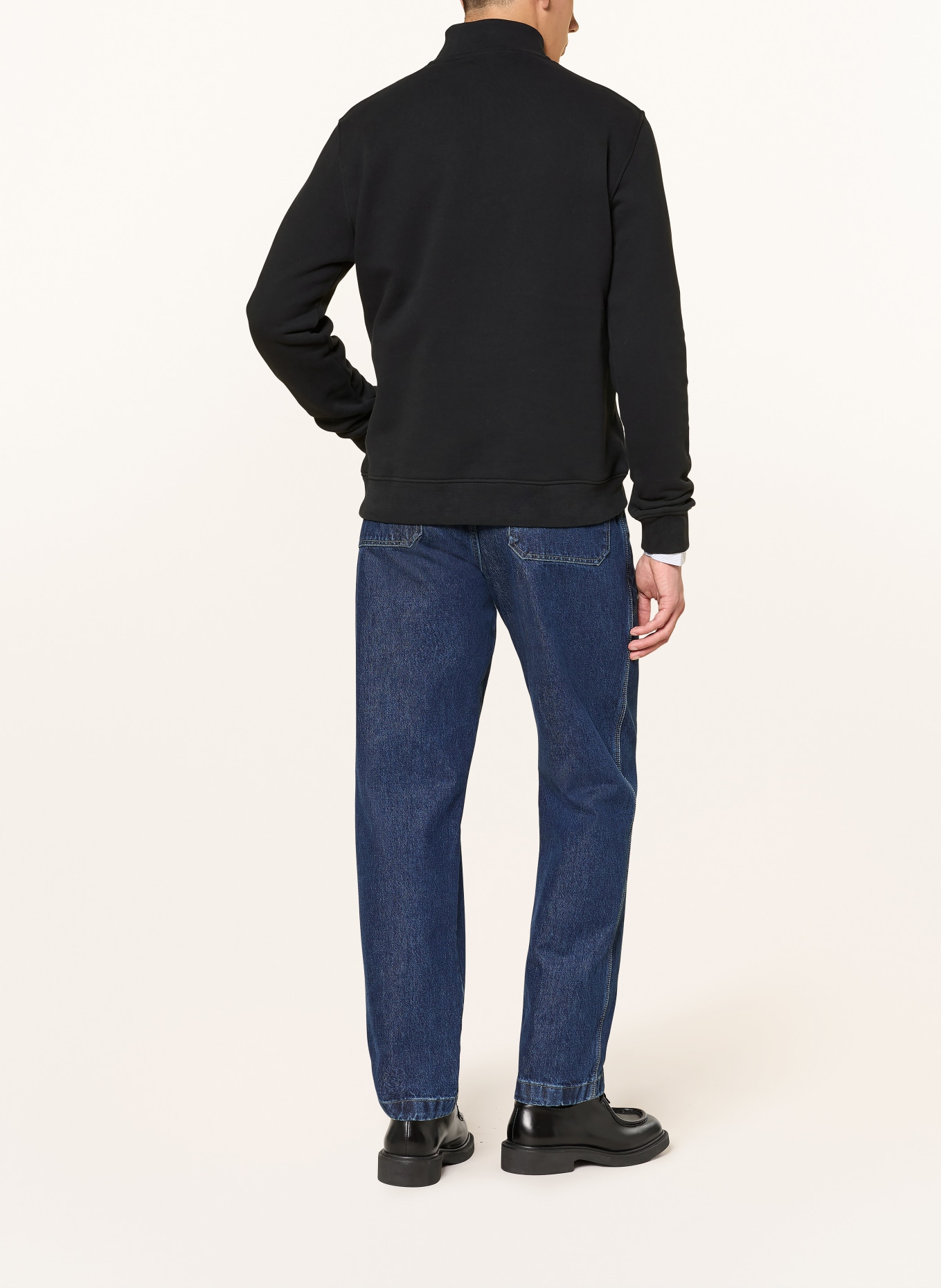 ARMEDANGELS Sweat-Troyer WAARLO: SCHWARZ