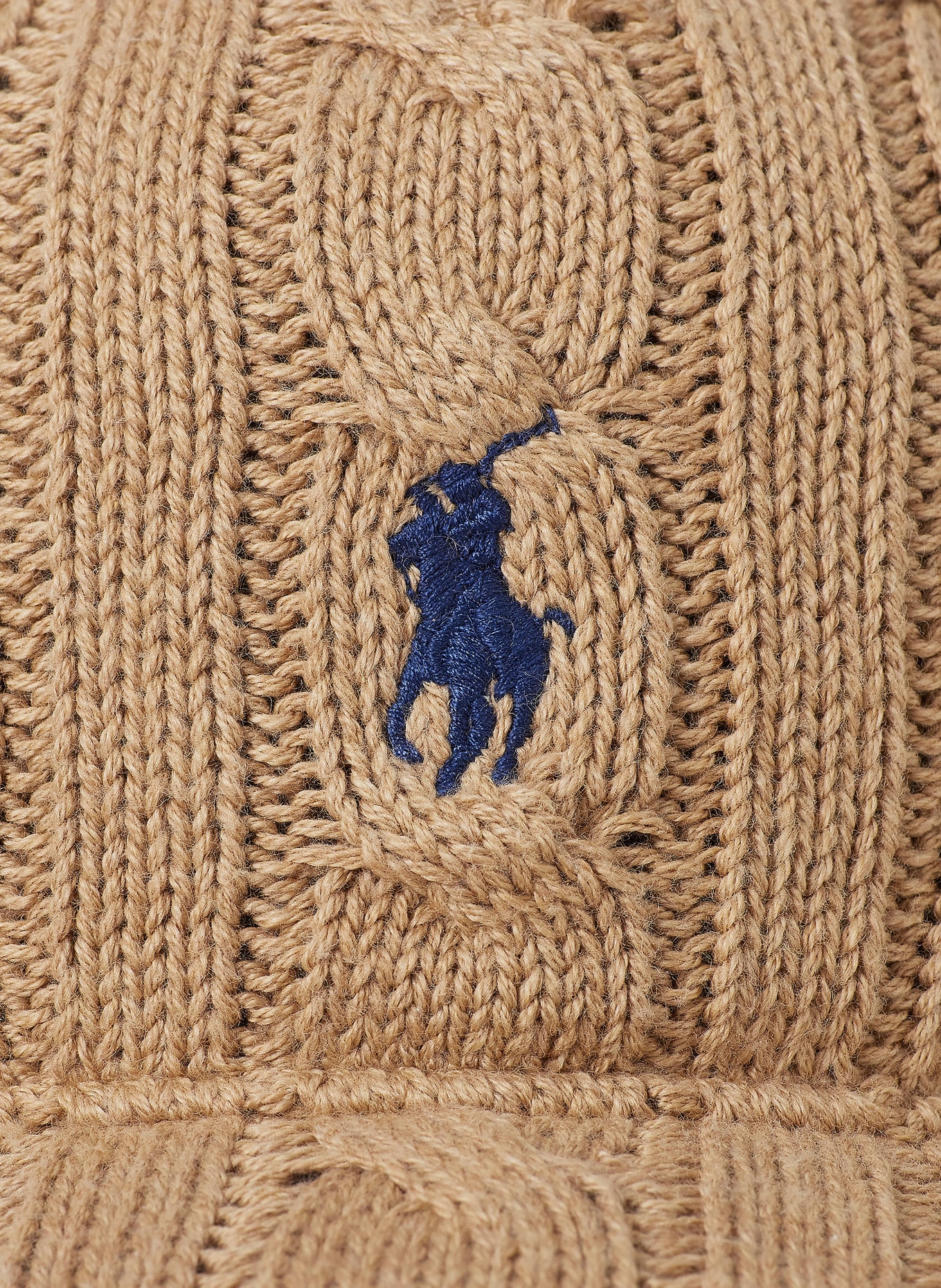 POLO RALPH LAUREN Cap: HELLBRAUN