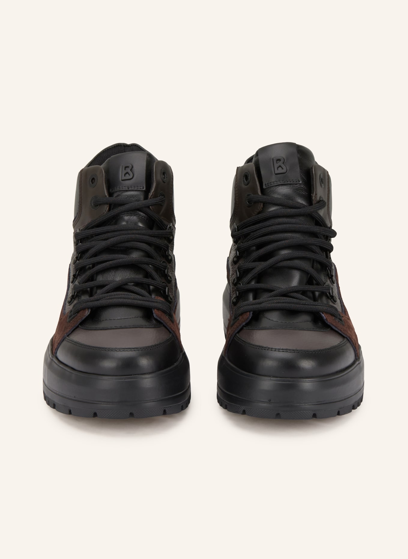 BOGNER Botki sznurowane ANTWERP: CZARNY / CIEMNOBRĄZOWY / GRANATOWY