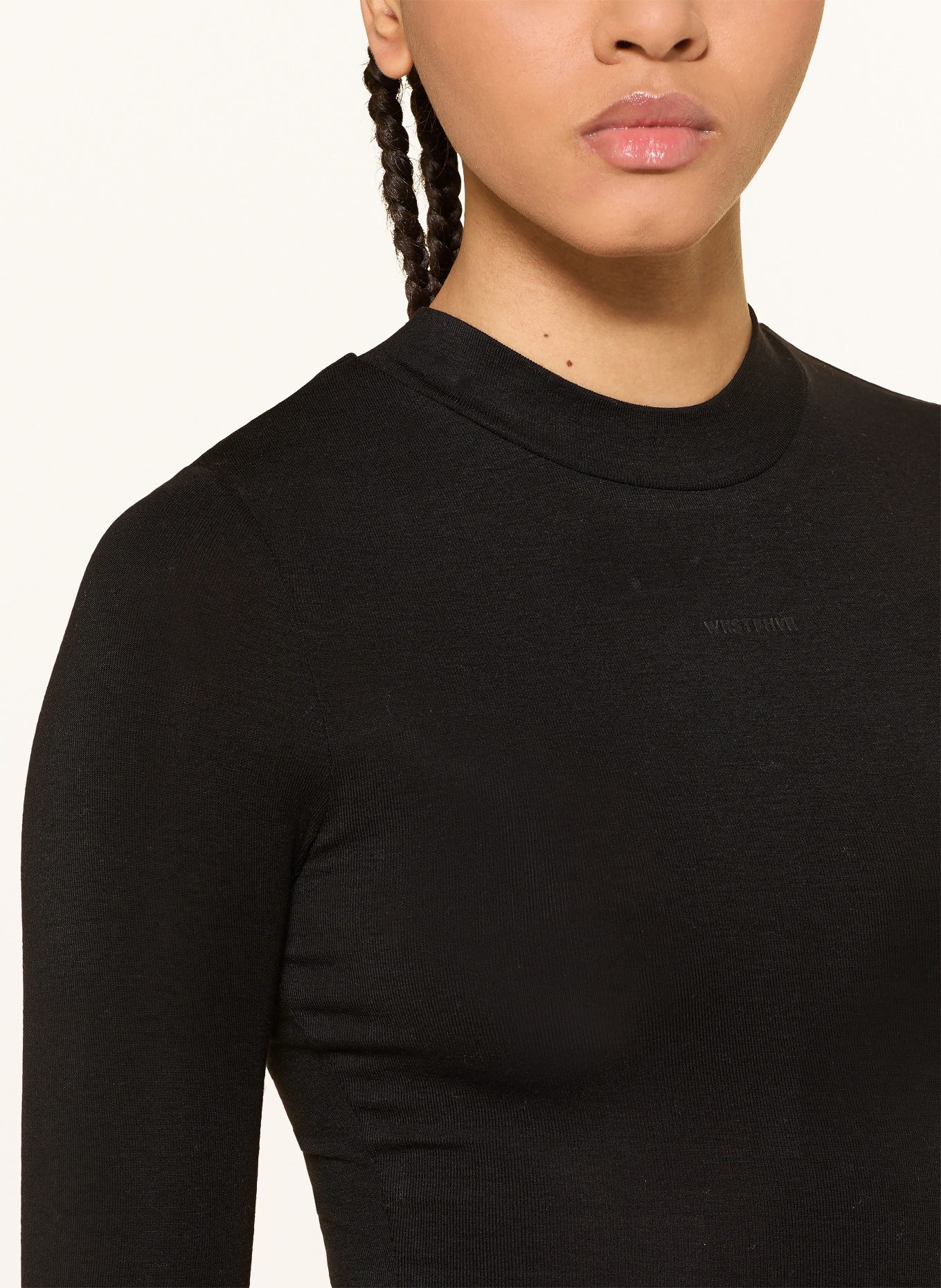 WRSTBHVR Longsleeve AMBER: SCHWARZ