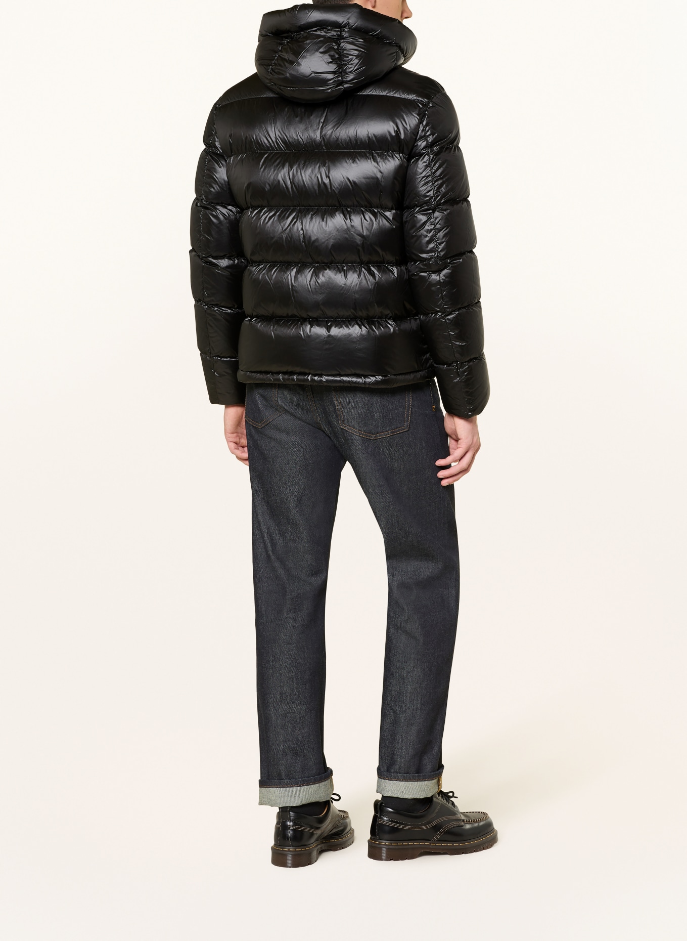 Blauer Daunenjacke CLIPPER: SCHWARZ