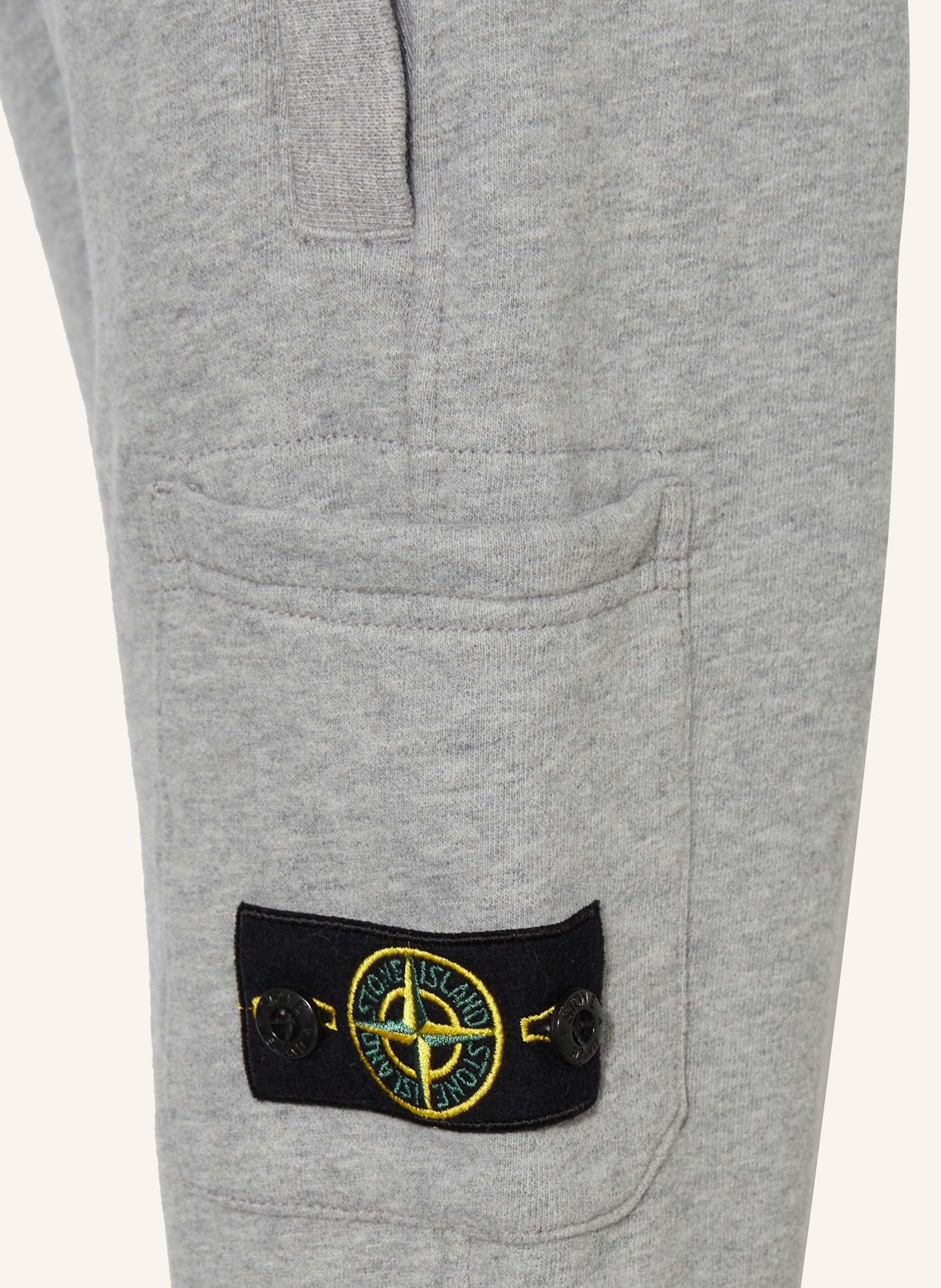 STONE ISLAND JUNIOR Tepláky: ŠEDÁ