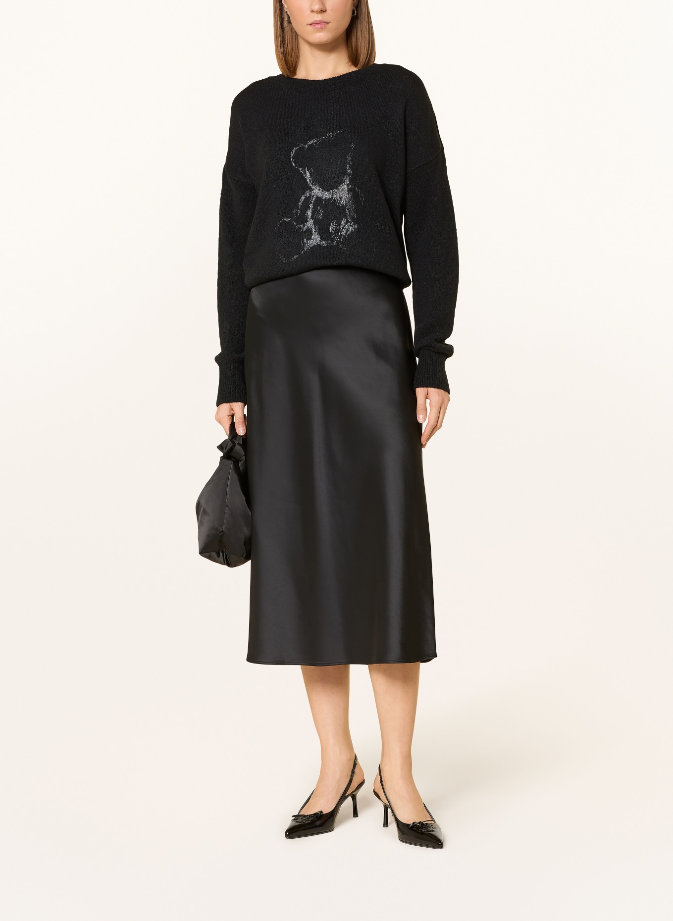 MILANO ITALY Pullover: SCHWARZ