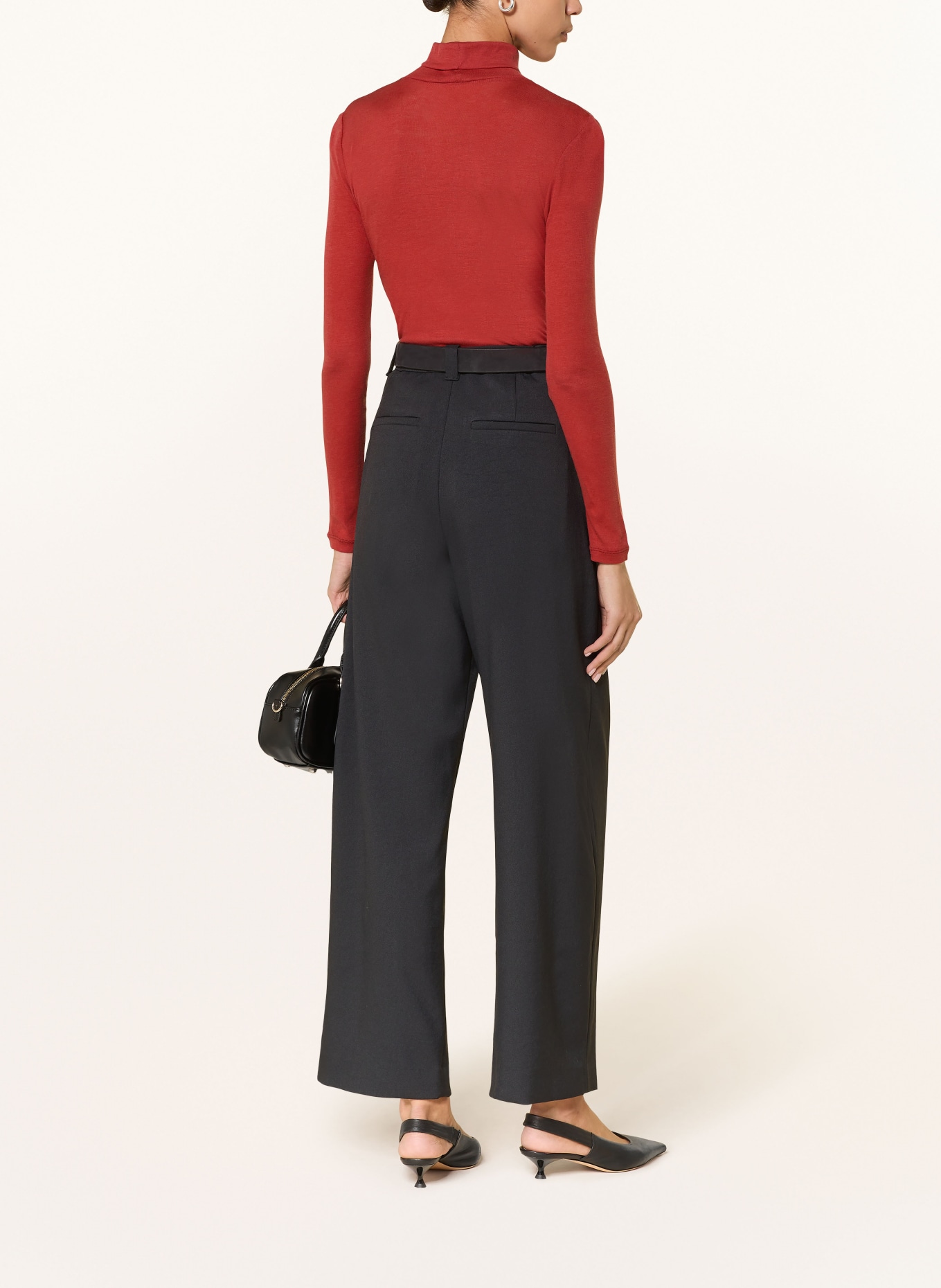 DRYKORN Rollkragenshirt ZERAFNE: DUNKELORANGE