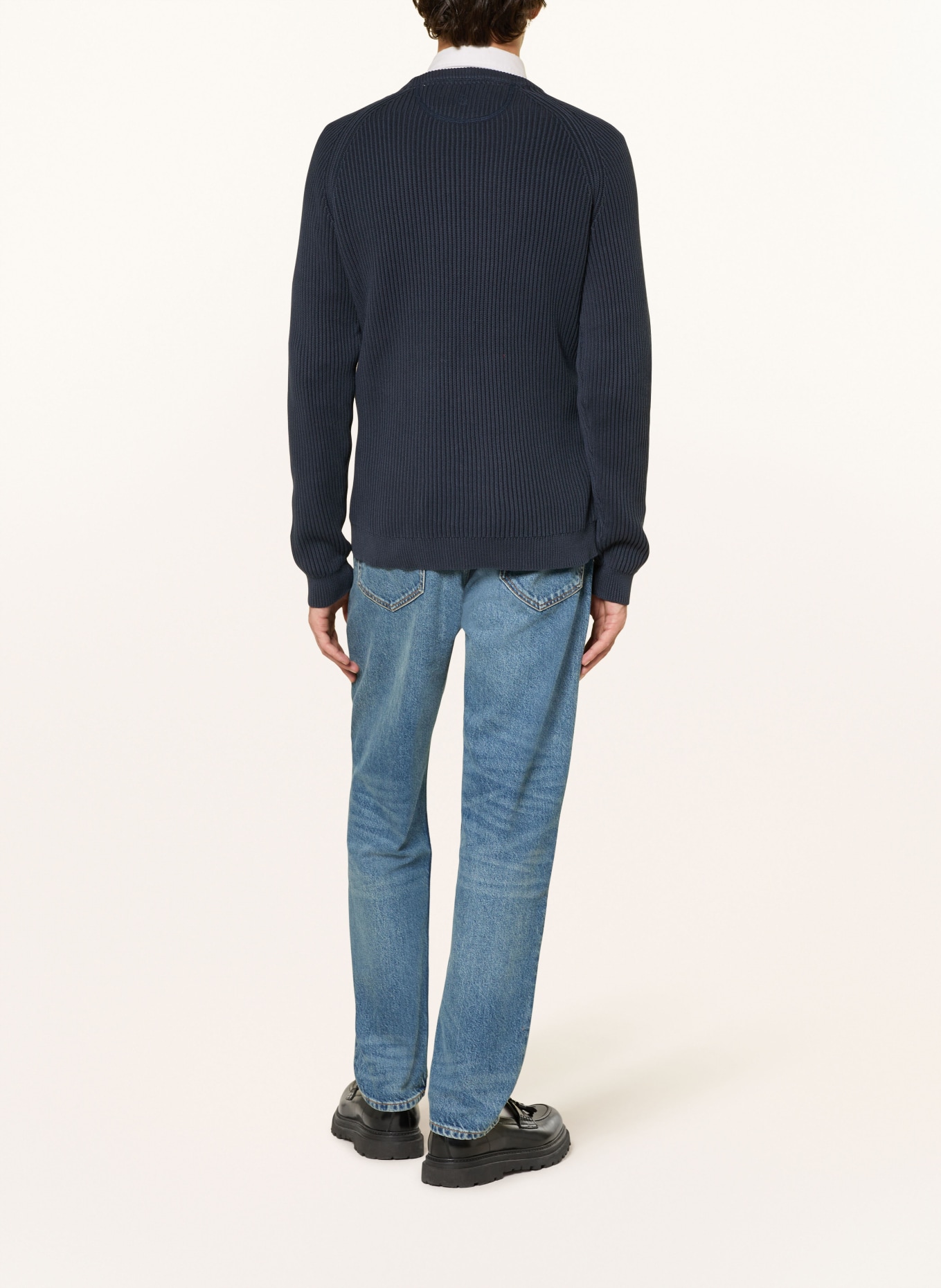 COLOURS & SONS Pullover: DUNKELBLAU