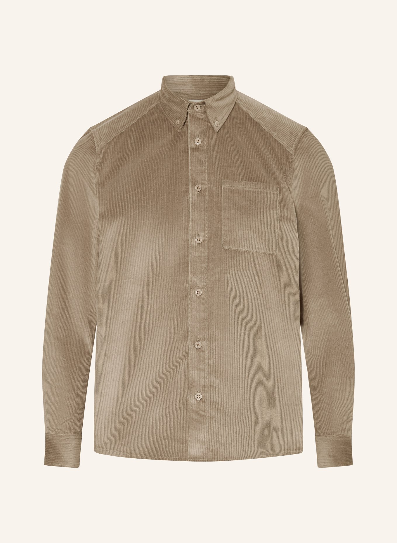 DRYKORN Koszula sztruksowa LIET comfort fit: JASNOBRĄZOWY