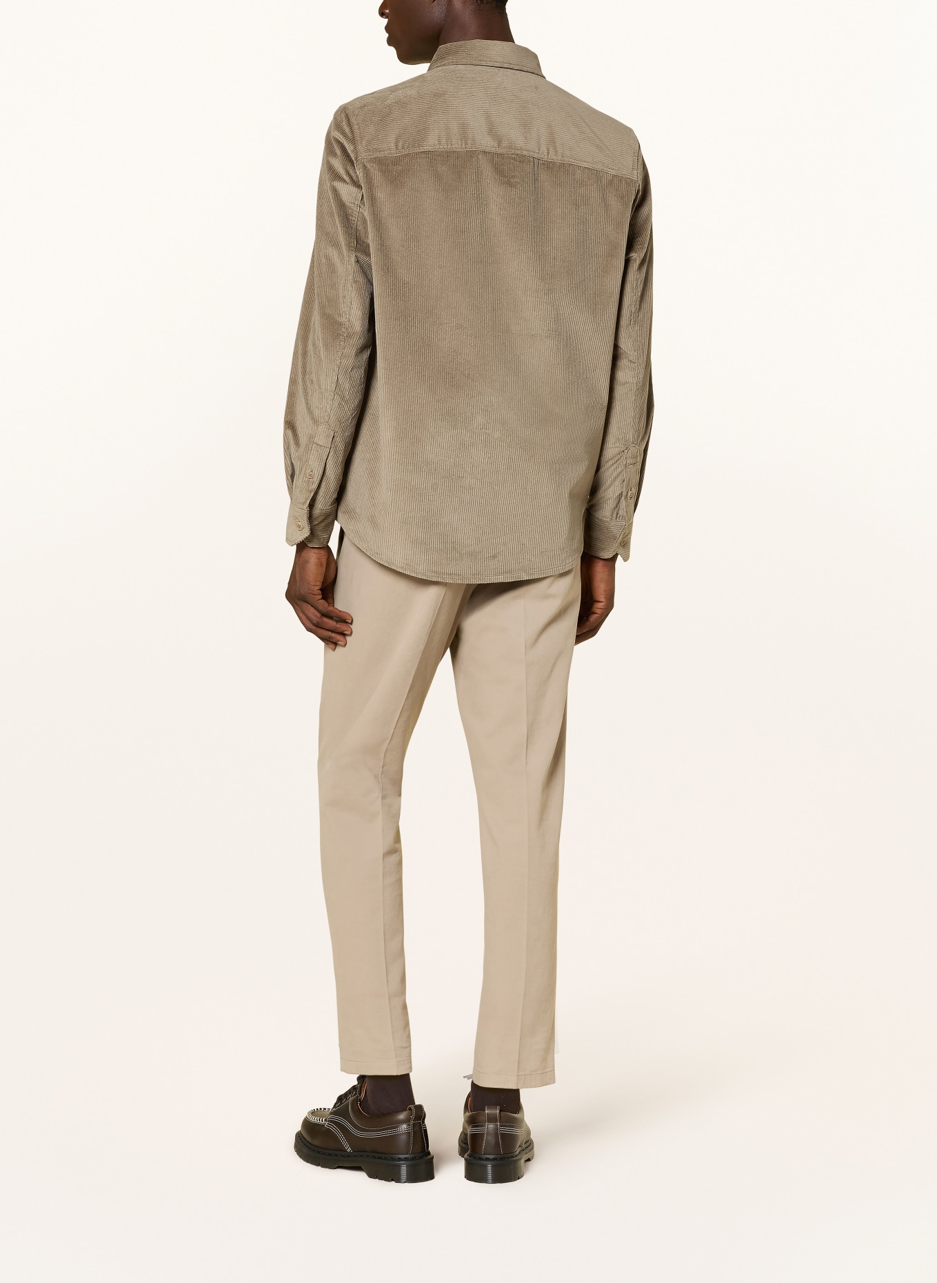 DRYKORN Koszula sztruksowa LIET comfort fit: JASNOBRĄZOWY