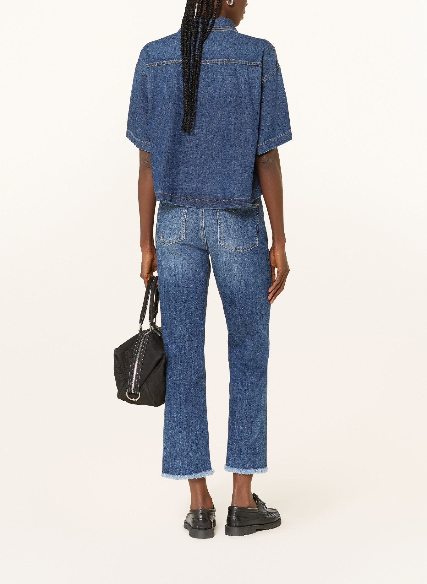 RAFFAELLO ROSSI Dżinsy z rozszerzanymi nogawkami VIC: 850 blue blue