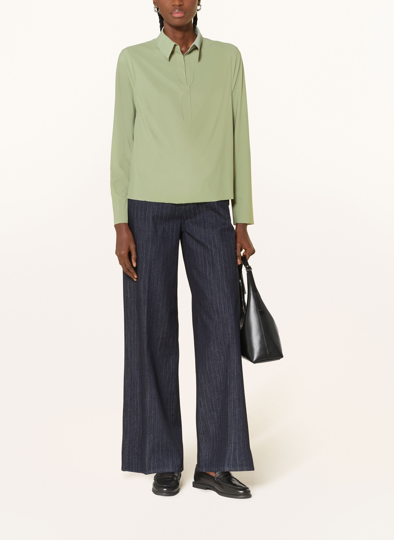 RAFFAELLO ROSSI Blouse MARLIE: LICHTGROEN