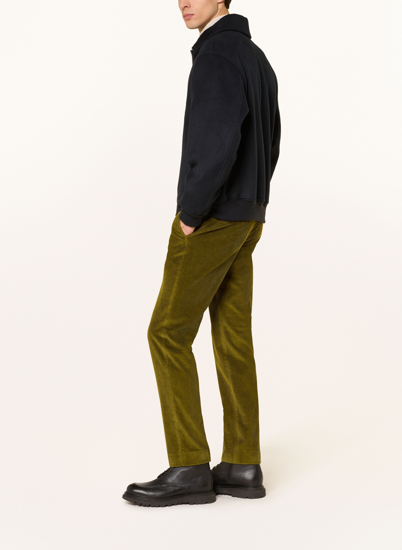 HILTL Cordchino Regular Fit: OLIV