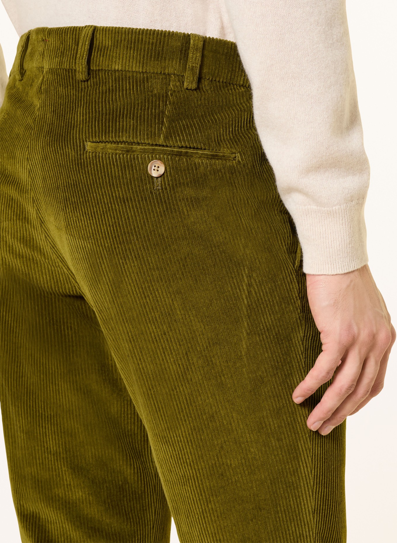 HILTL Cordchino Regular Fit: OLIV