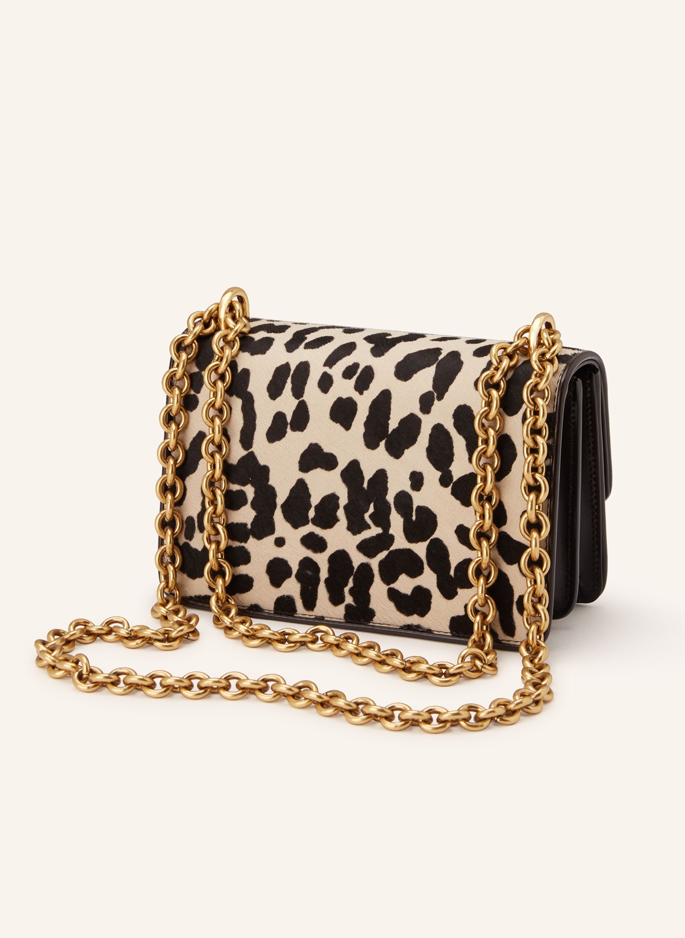 VALENTINO GARAVANI Schultertasche VAIN: CREME / SCHWARZ