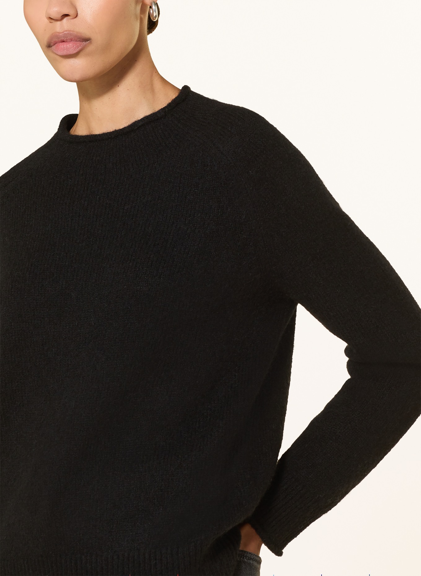 BOSS Pullover FESPERANASY: SCHWARZ