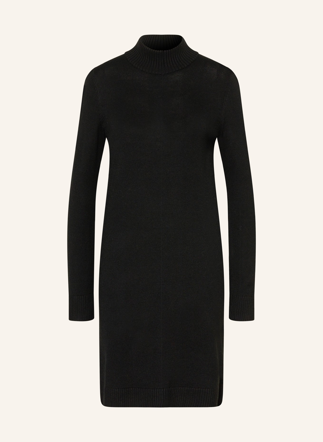 BOSS Strickkleid FABELLAN: SCHWARZ