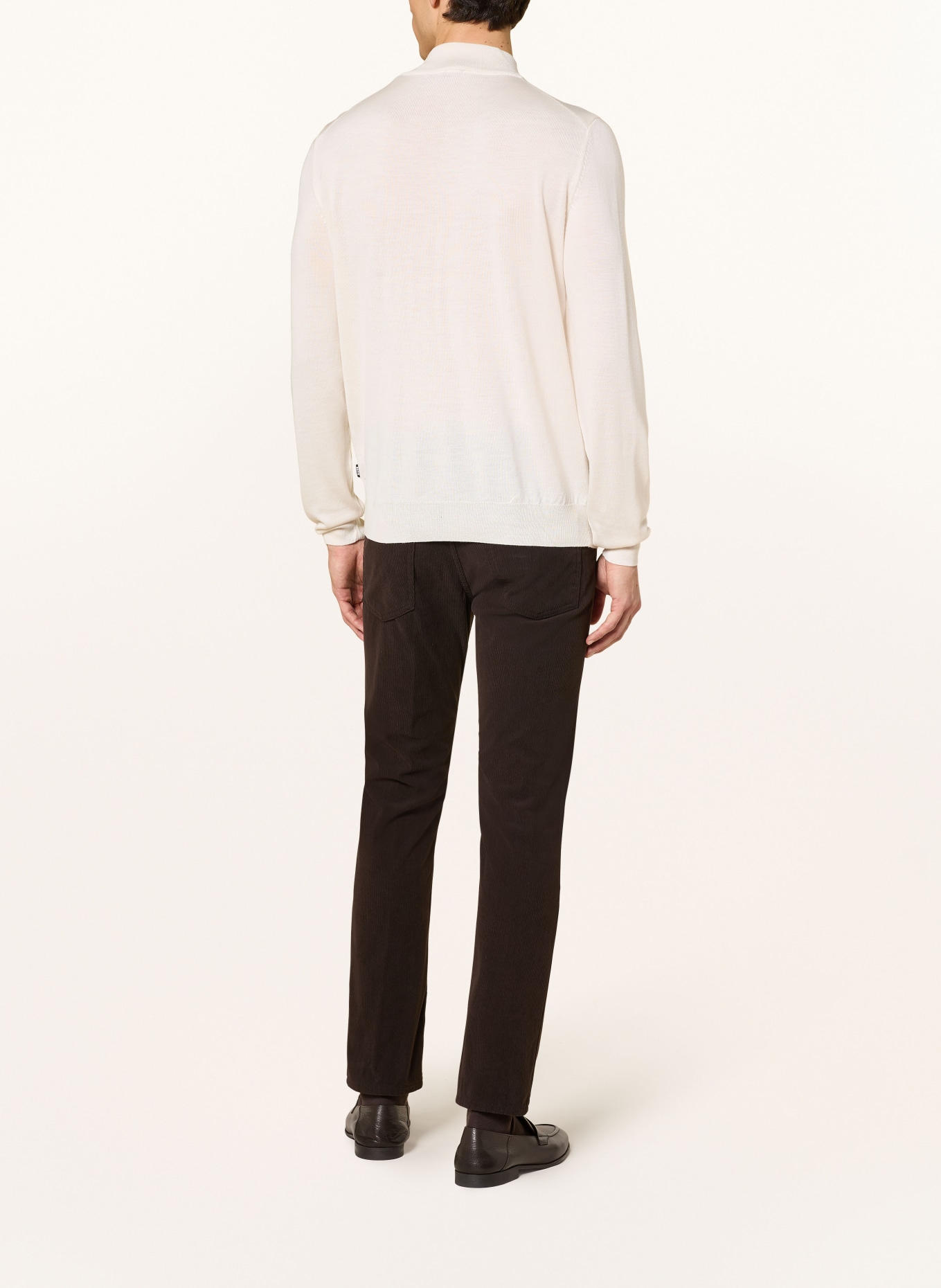 BOSS Pullover EBENJI: ECRU