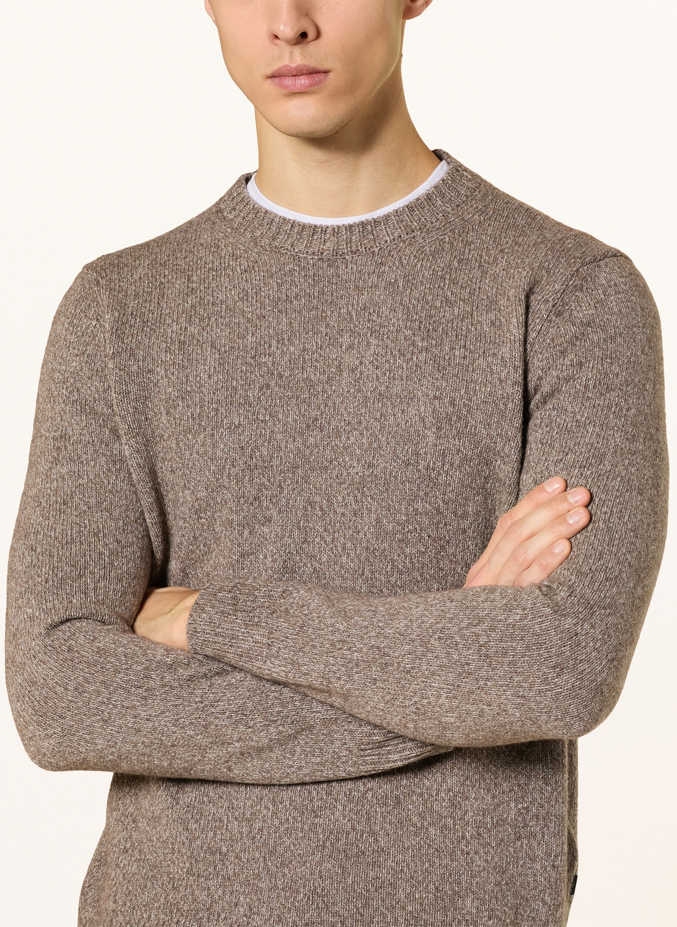 MAERZ MUENCHEN Pullover: KHAKI