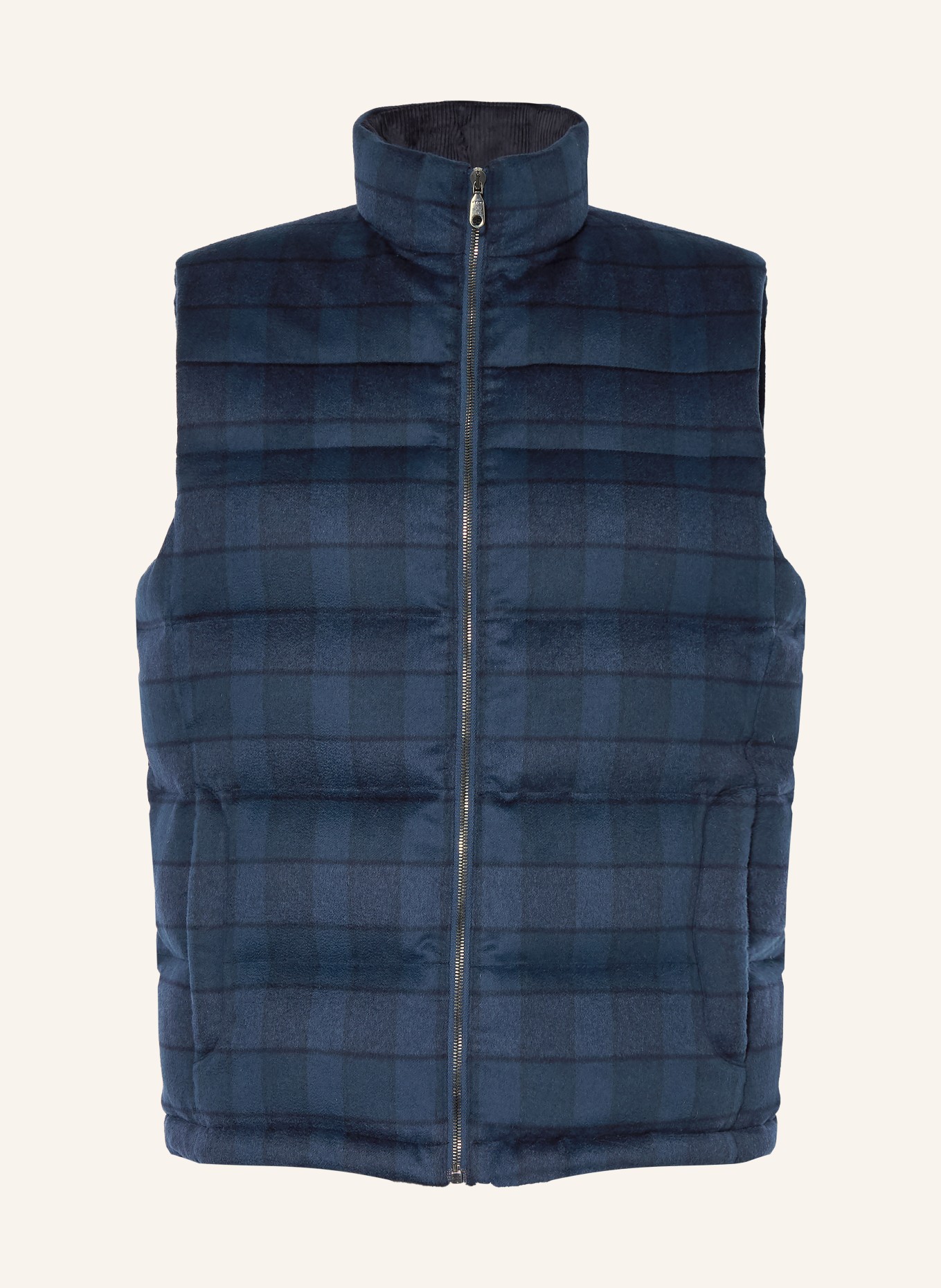 ETRO kamizelka puchowa: GRANATOWY