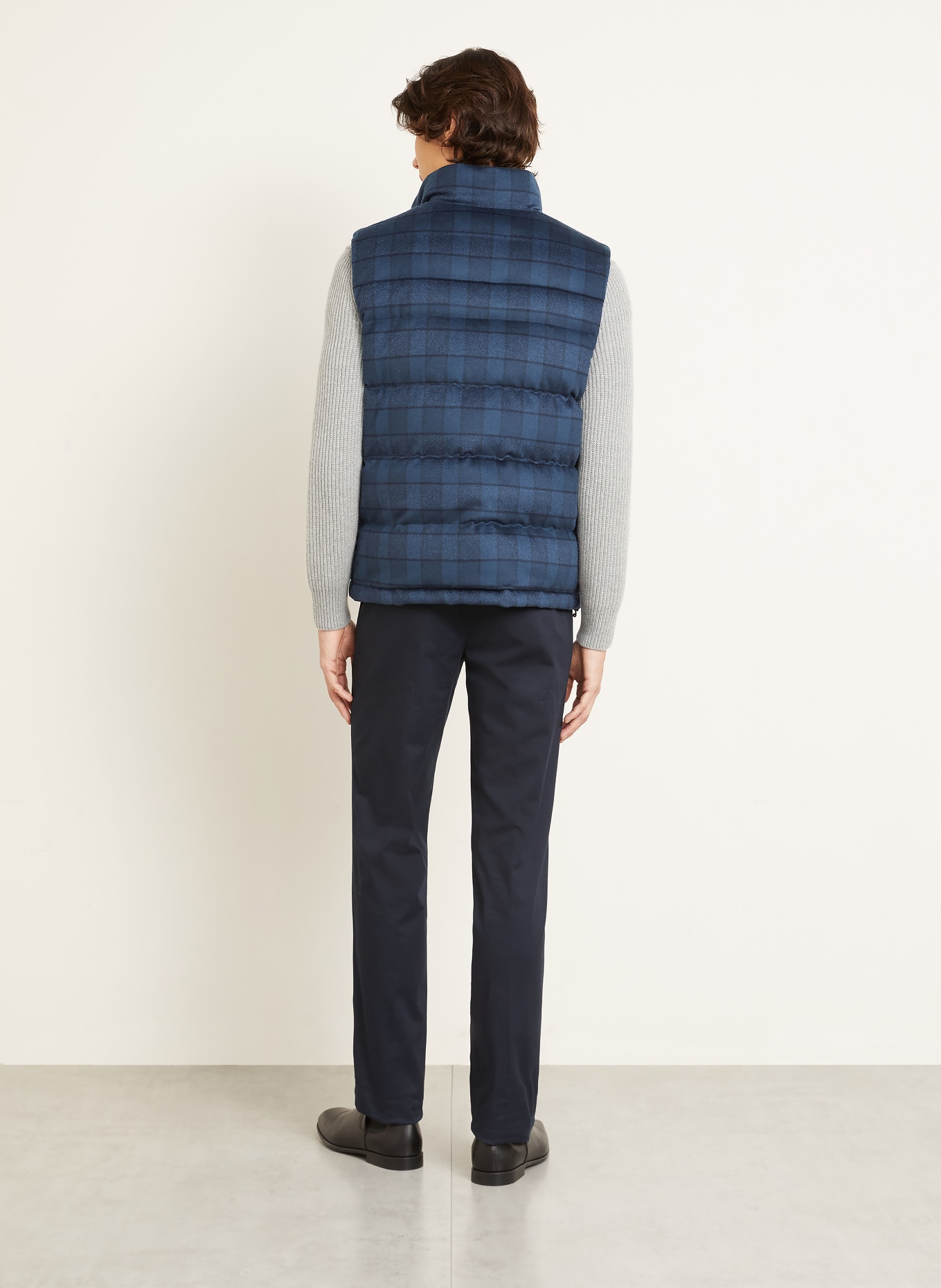 ETRO kamizelka puchowa: GRANATOWY