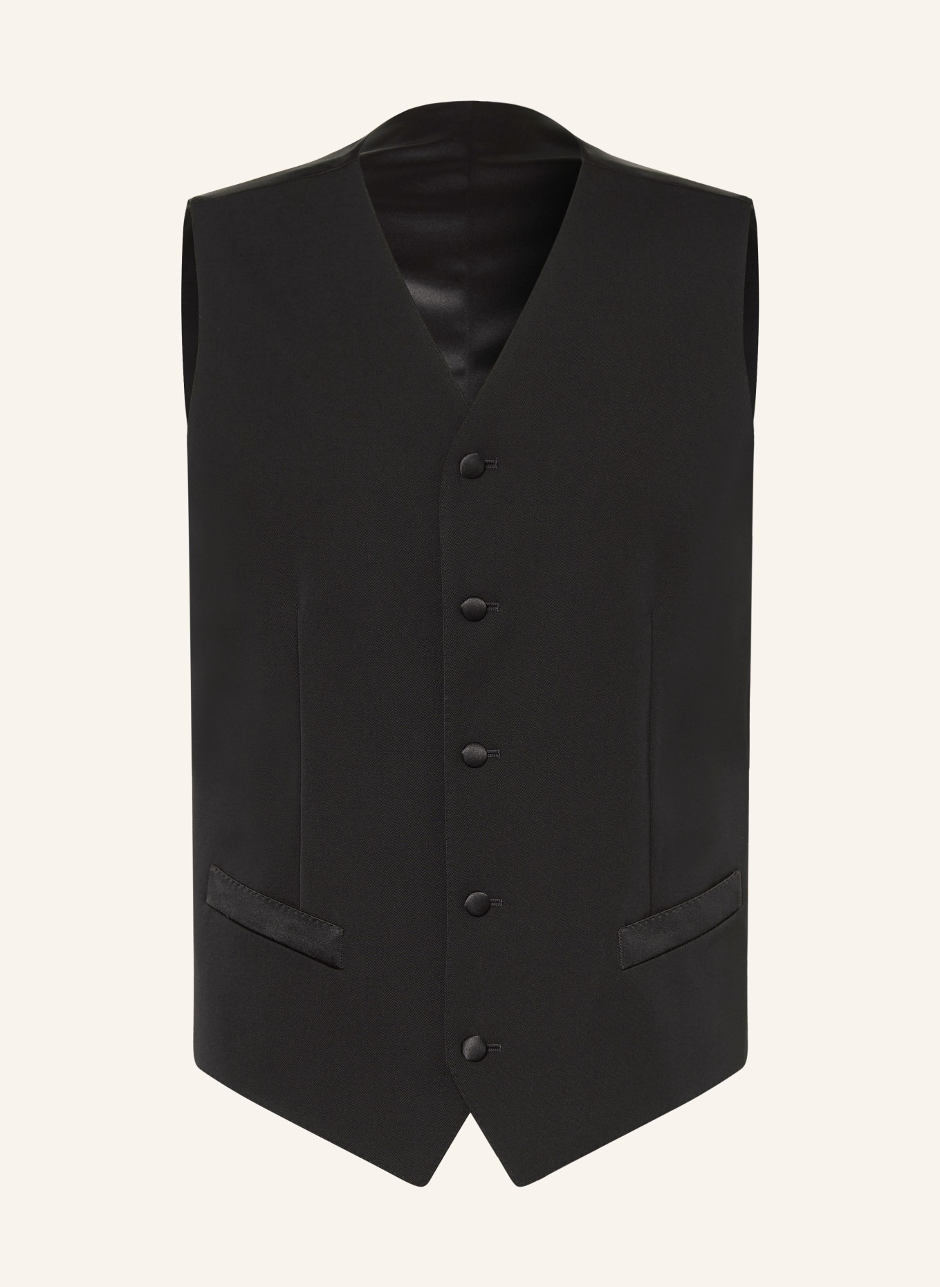 DOLCE & GABBANA Anzugweste Extra Slim Fit: SCHWARZ