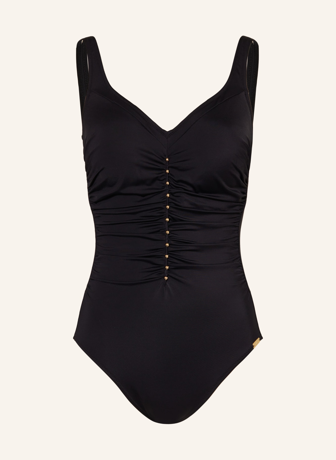 Charmline Shape-Badeanzug ESSENTIALS CLASSICS: SCHWARZ