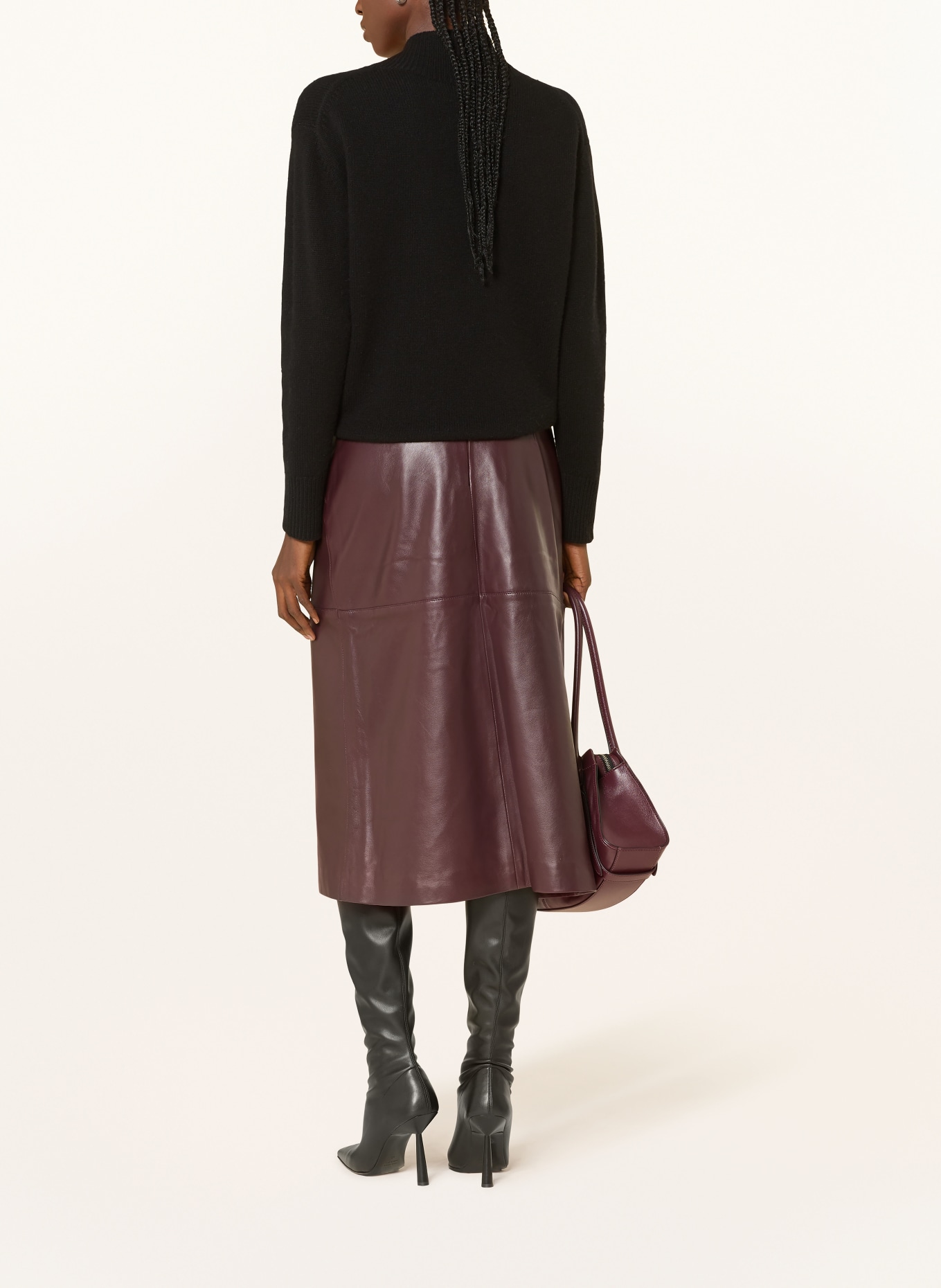 SLY 010 Lederrock VANJA: DUNKELROT