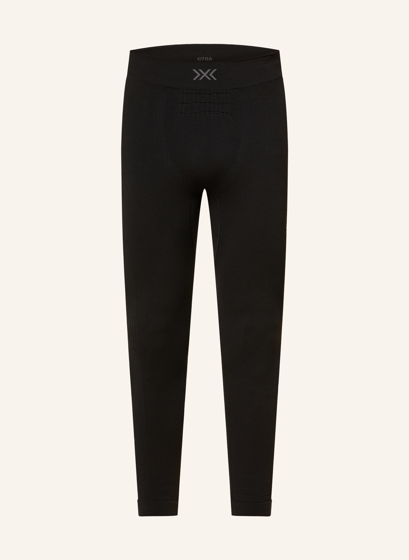 X-BIONIC MIGHTYWOOL functional underwear pants with merino wool: BLACK