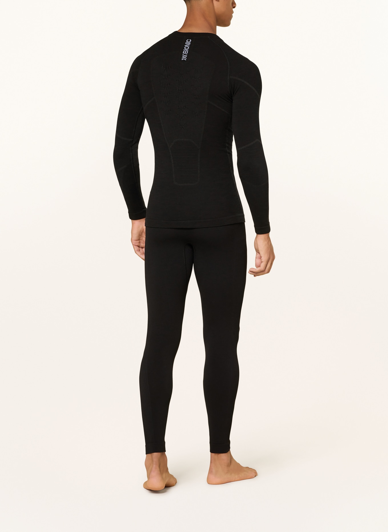 X-BIONIC MIGHTYWOOL functional underwear pants with merino wool: BLACK
