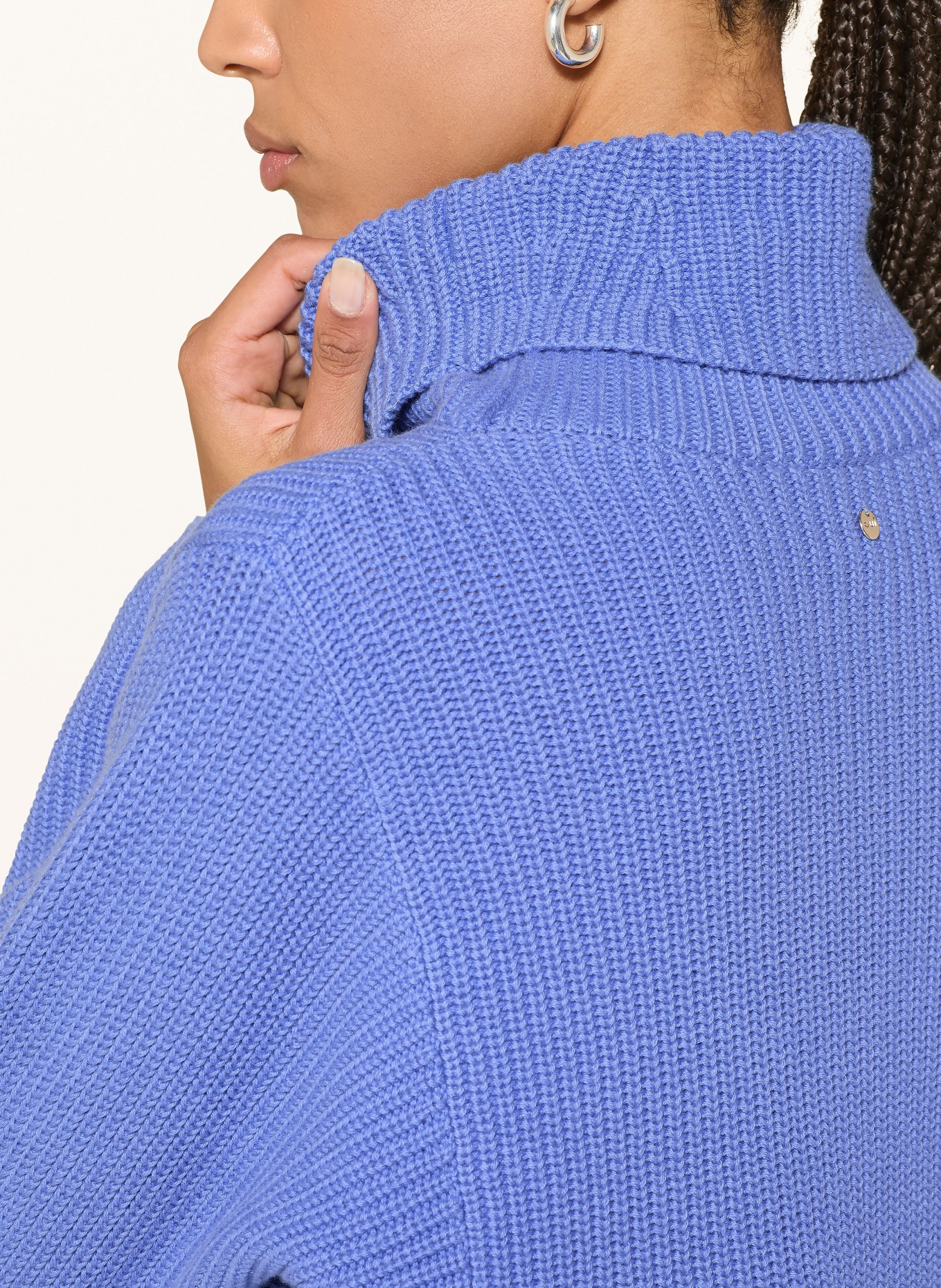 oui Rollkragenpullover: BLAU