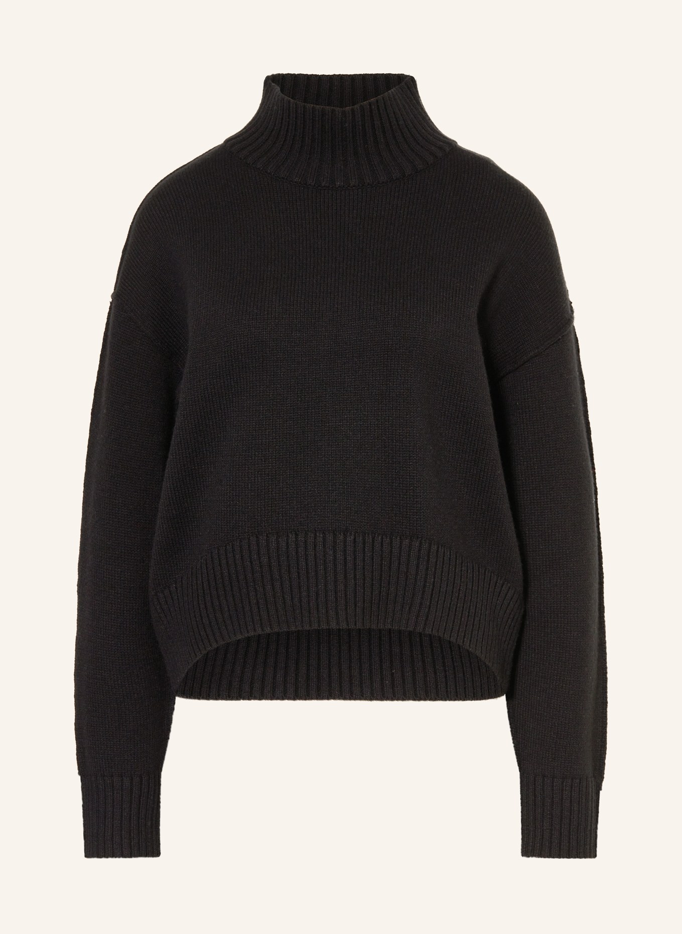 oui Pullover: SCHWARZ