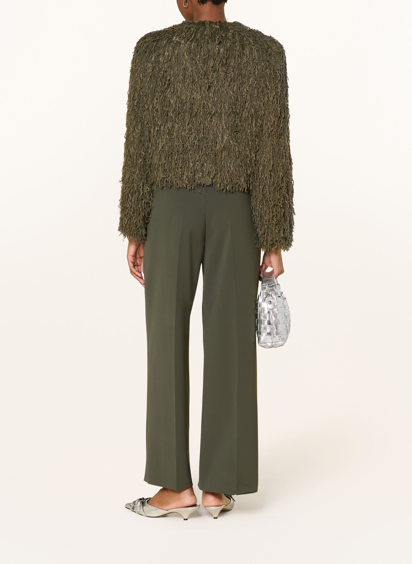 oui Kastenjacke: DUNKELGRÜN