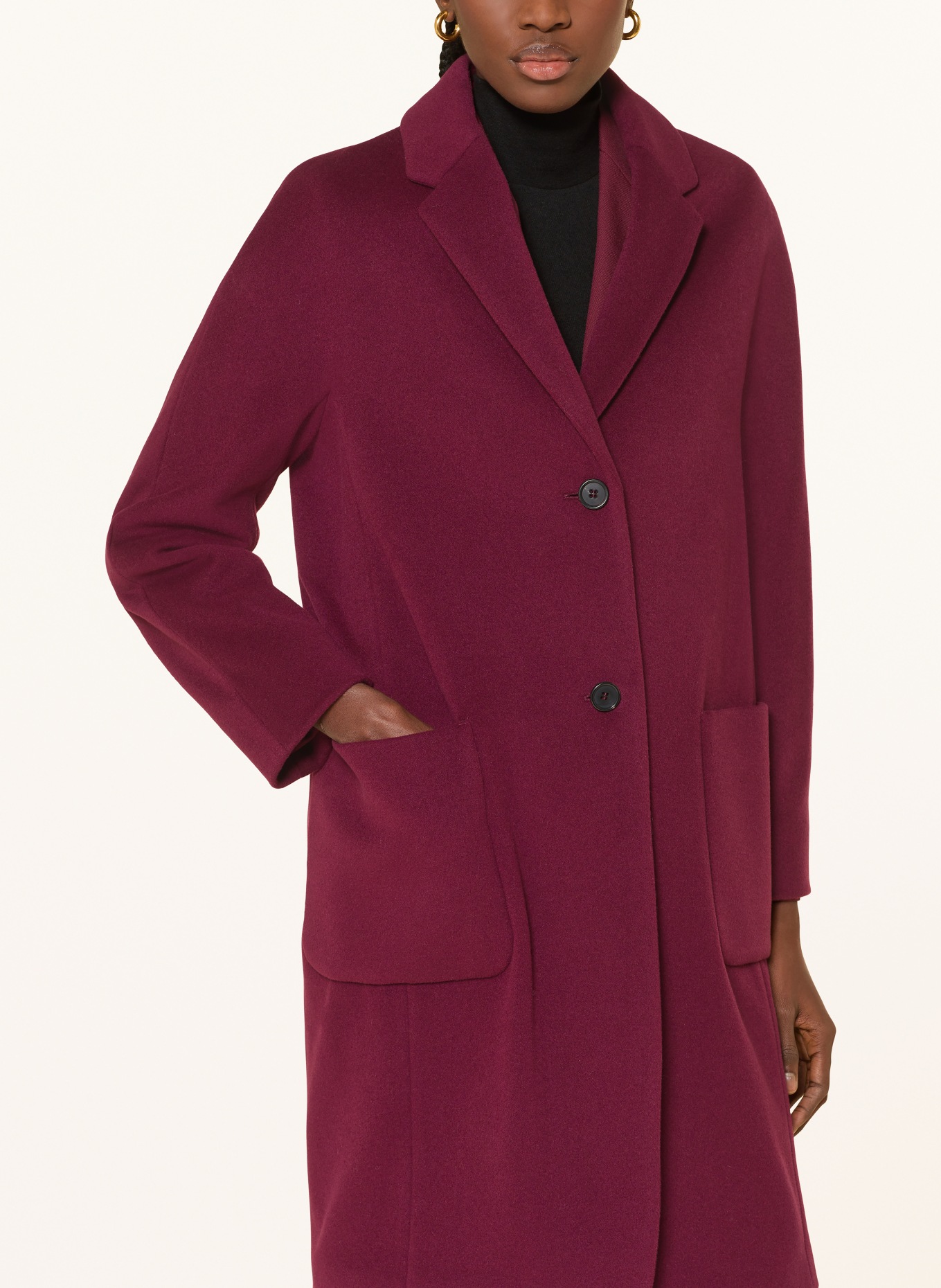 windsor. Wollmantel: FUCHSIA