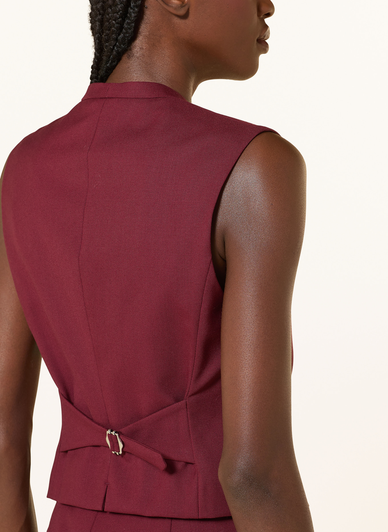 windsor. Blazerweste: DUNKELROT