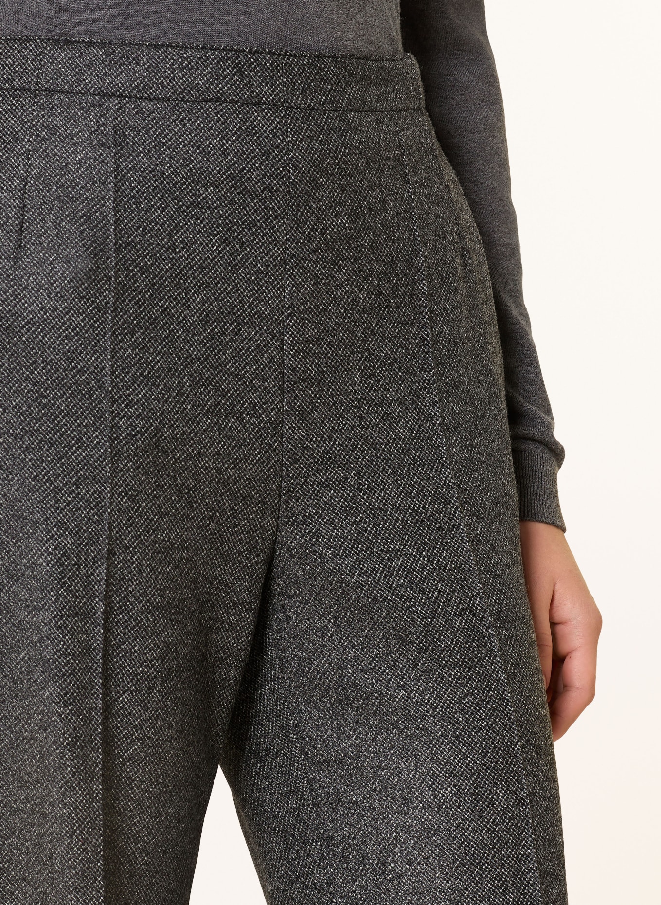 windsor. Marlenehose: DUNKELGRAU / HELLGRAU