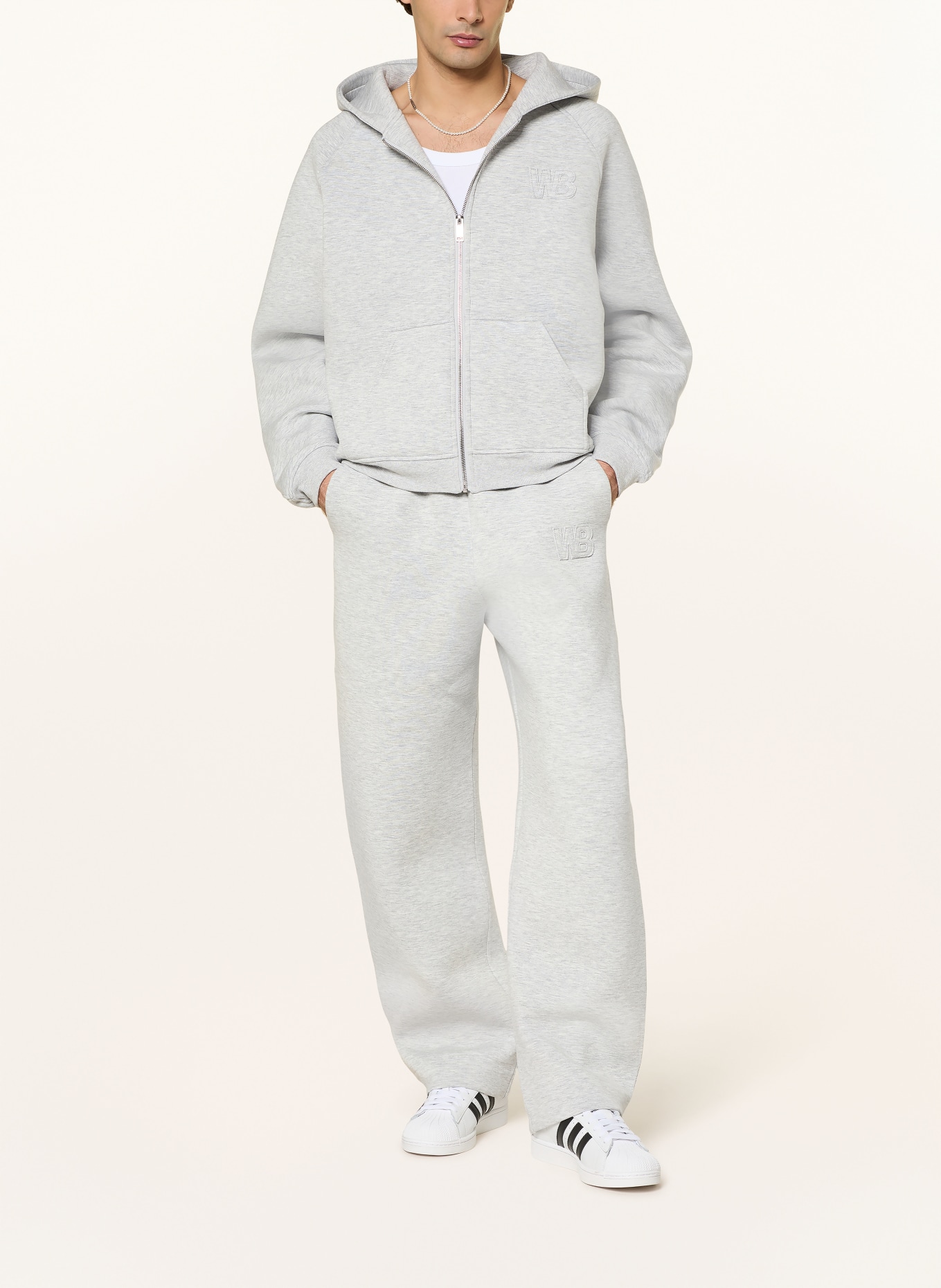 WRSTBHVR Sweatpants KIMON: HELLGRAU