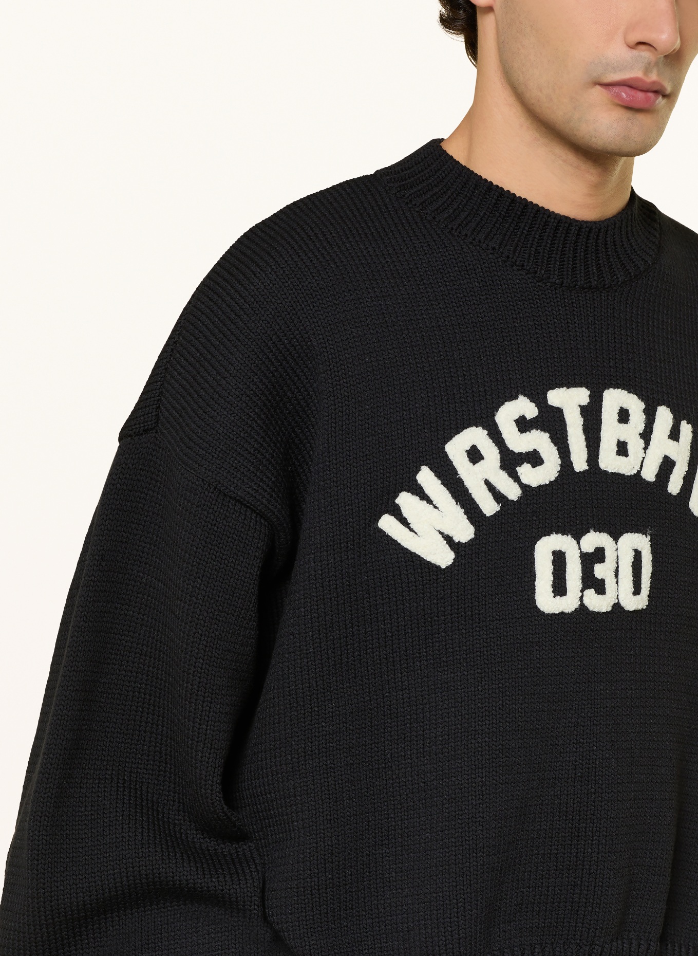 WRSTBHVR Pullover LUNA: SCHWARZ