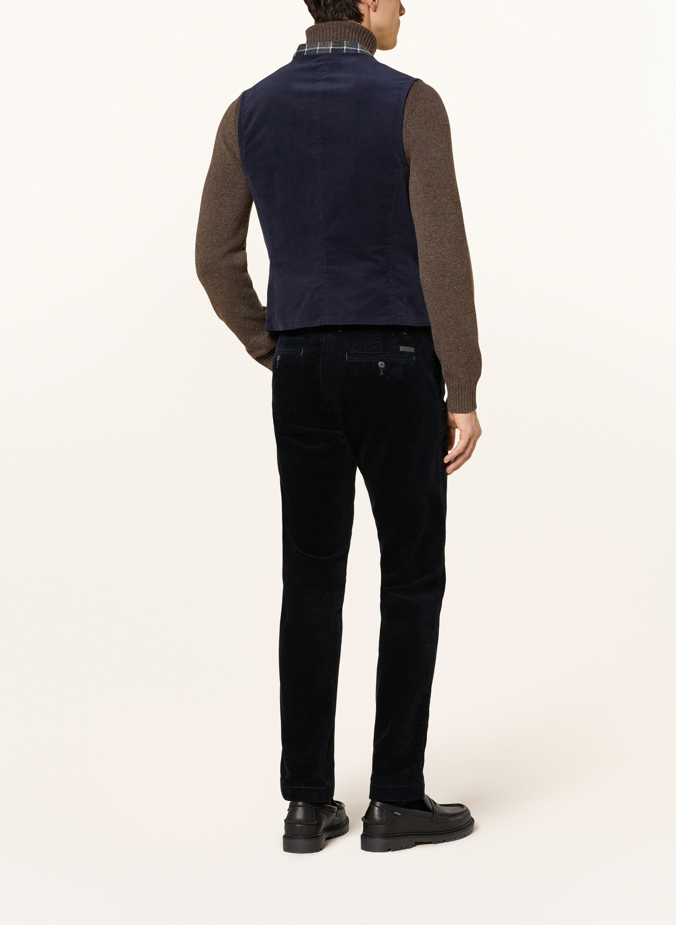 Grasegger Trachtenweste KAISERBLICK: BLAU / GRAU / SCHWARZ