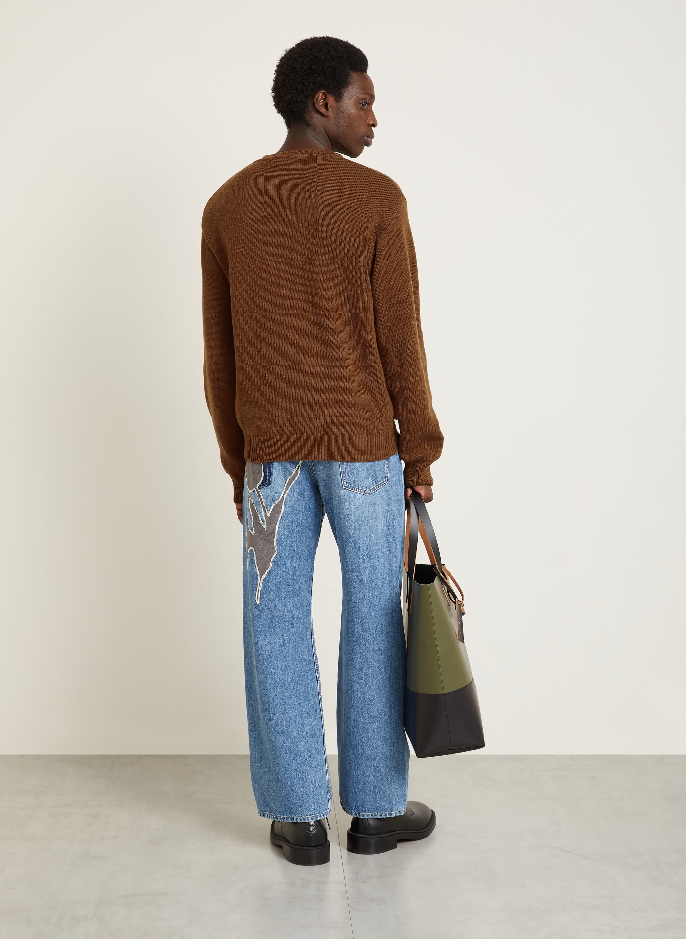 MARNI Pullover: BRAUN